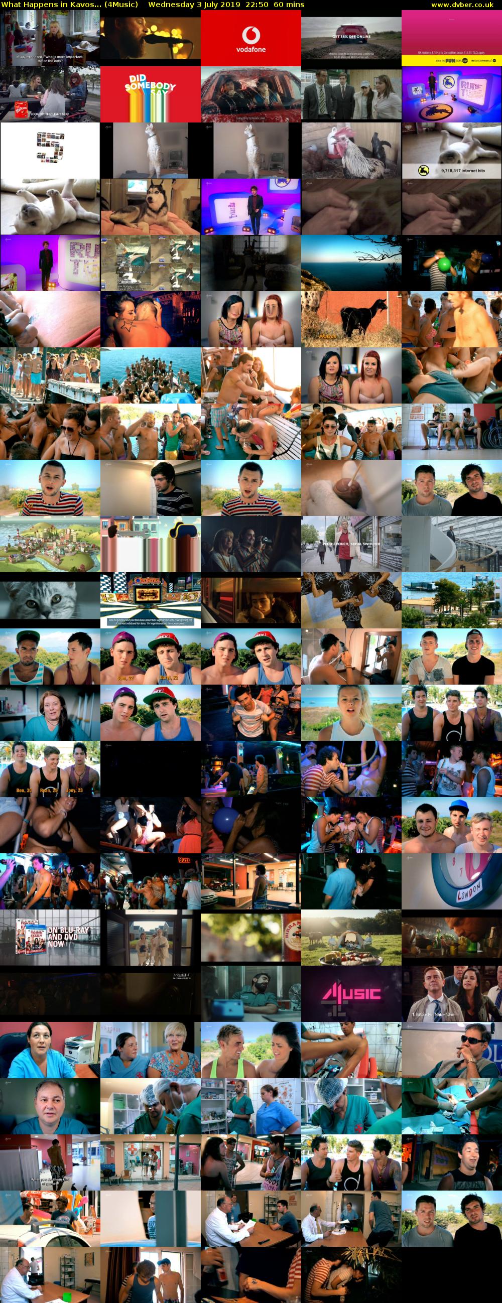 What Happens in Kavos... (4Music) Wednesday 3 July 2019 22:50 - 23:50