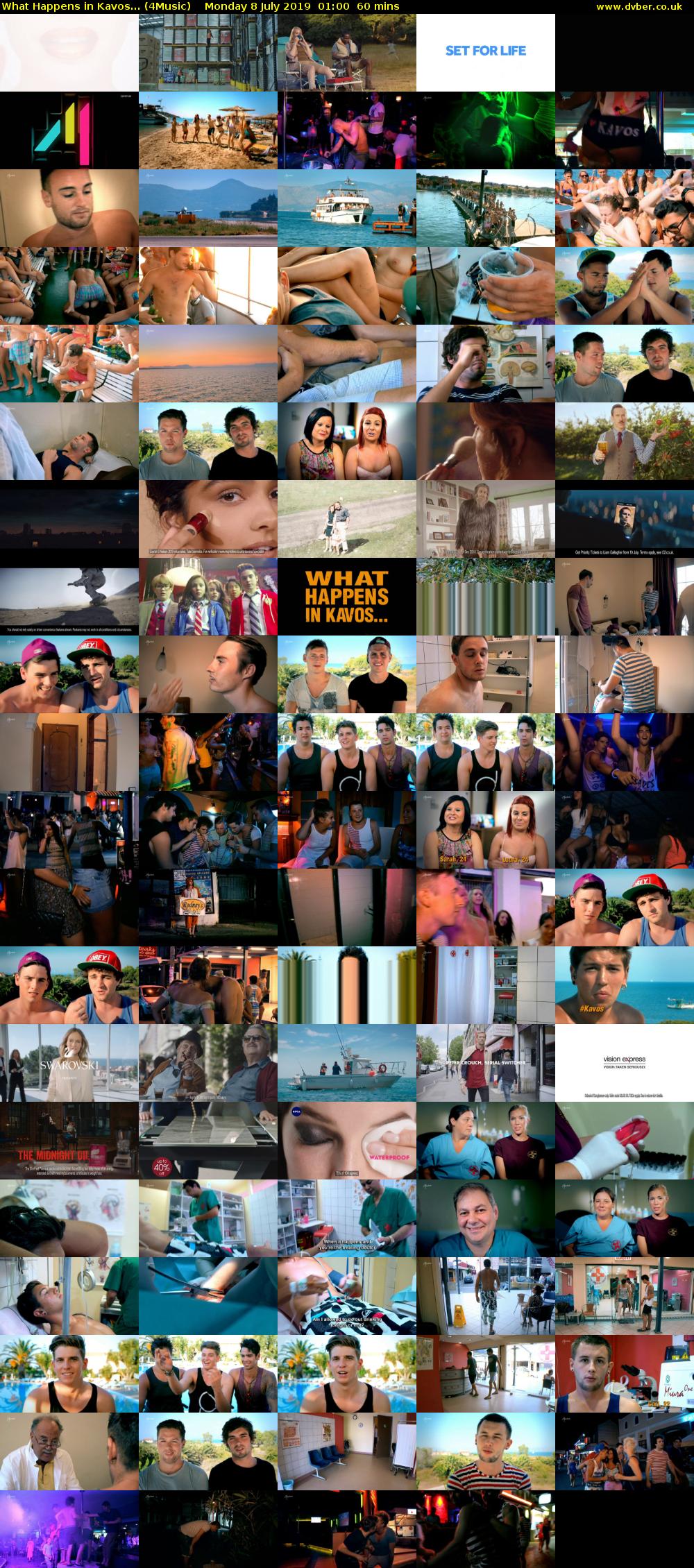 What Happens in Kavos... (4Music) Monday 8 July 2019 01:00 - 02:00