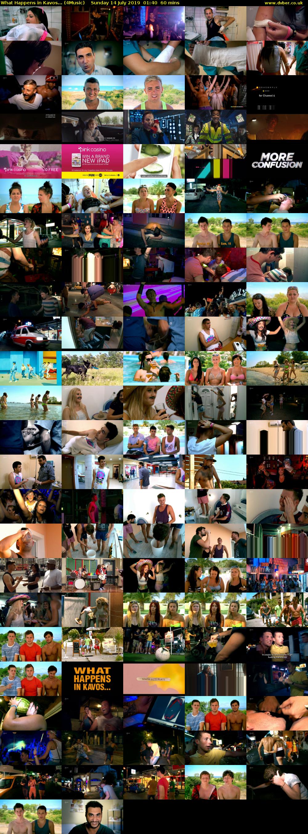 What Happens in Kavos... (4Music) Sunday 14 July 2019 01:40 - 02:40