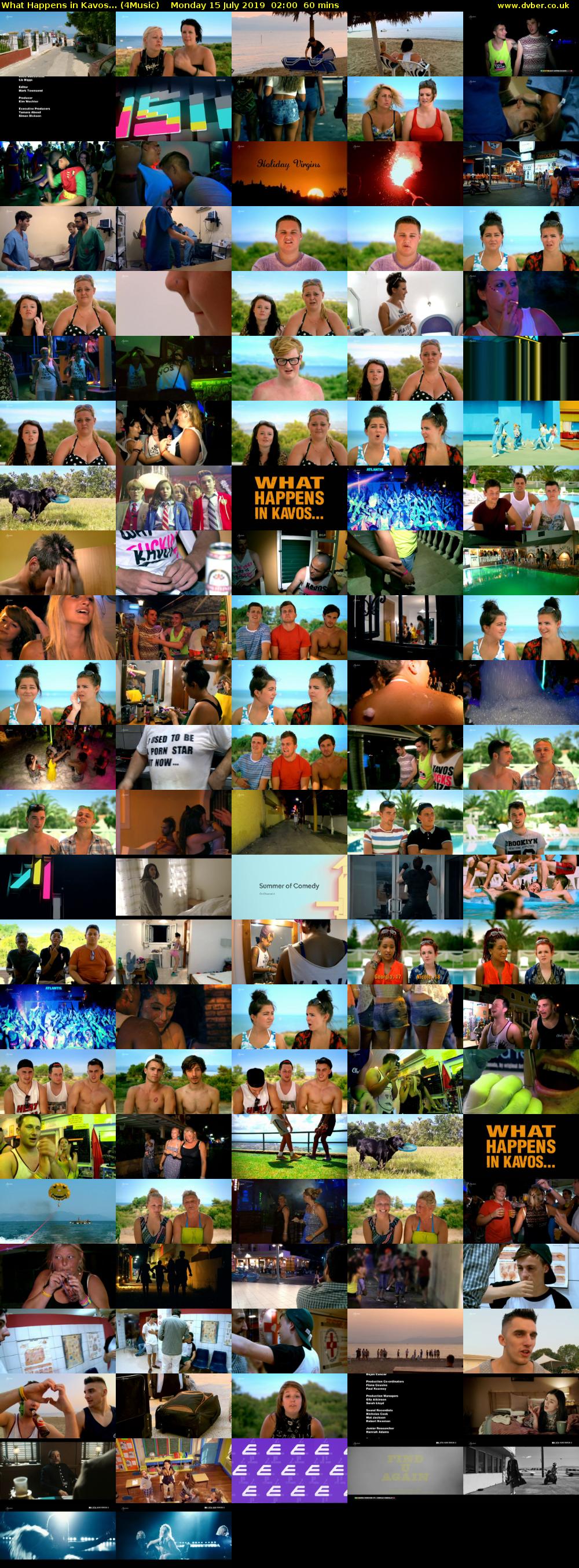 What Happens in Kavos... (4Music) Monday 15 July 2019 02:00 - 03:00