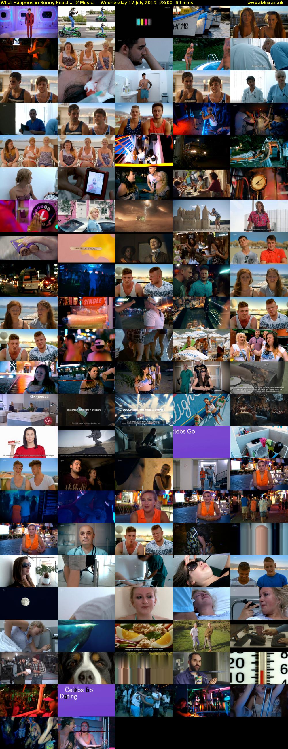 What Happens in Sunny Beach... (4Music) Wednesday 17 July 2019 23:00 - 00:00