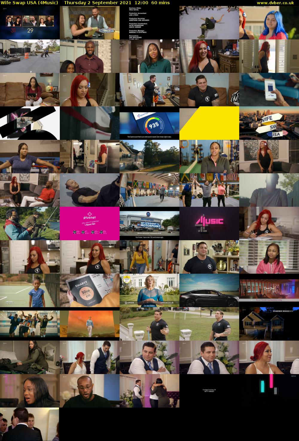Wife Swap USA (4Music) Thursday 2 September 2021 13:00 - 14:00