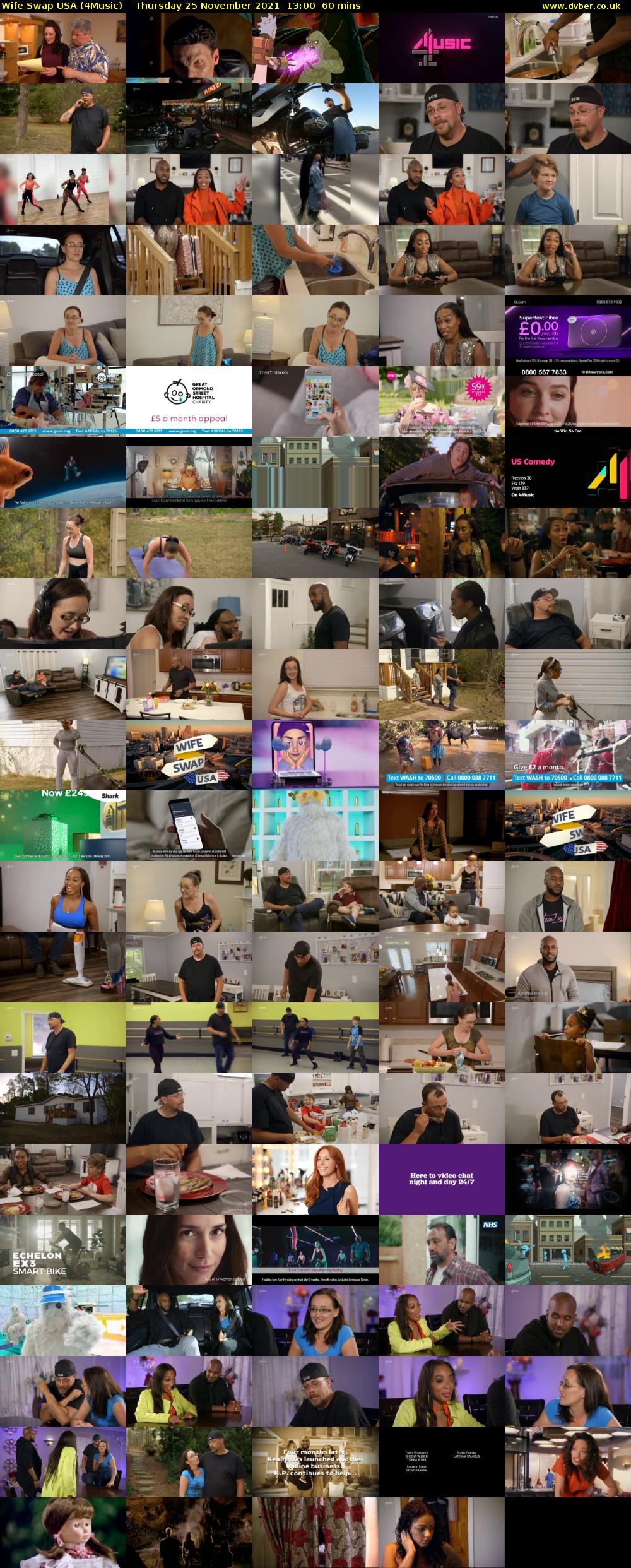 Wife Swap USA (4Music) Thursday 25 November 2021 13:00 - 14:00