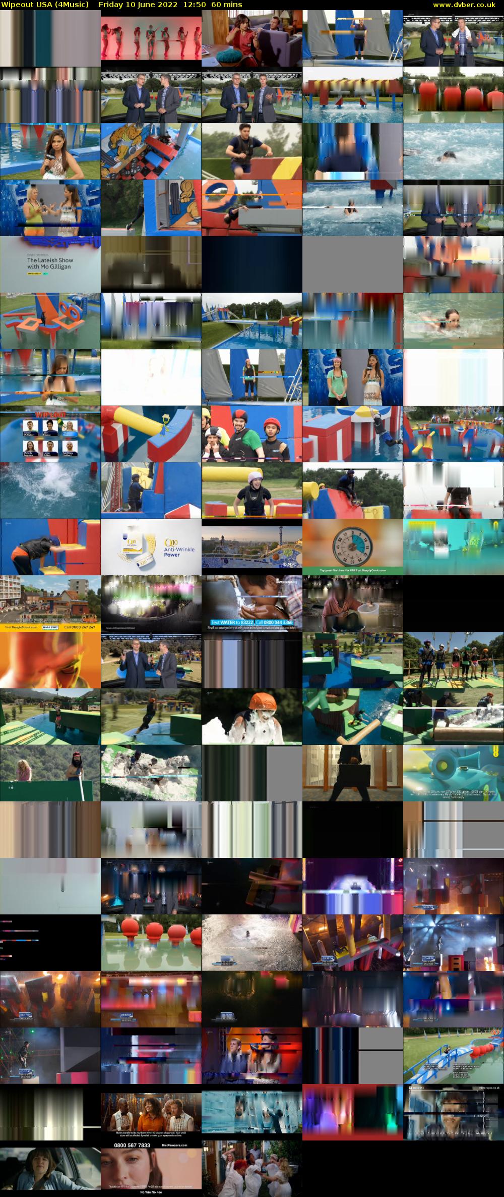 Wipeout USA (4Music) Friday 10 June 2022 12:50 - 13:50
