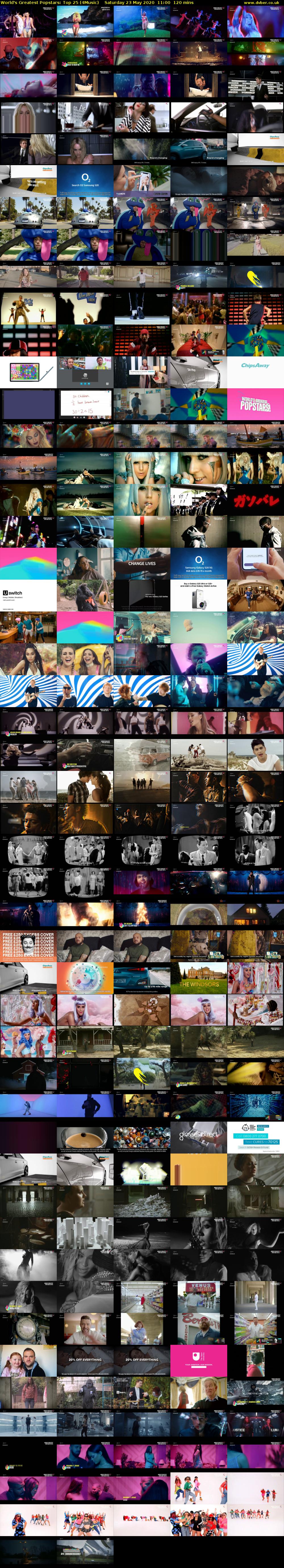 World's Greatest Popstars: Top 25 (4Music) Saturday 23 May 2020 11:00 - 13:00