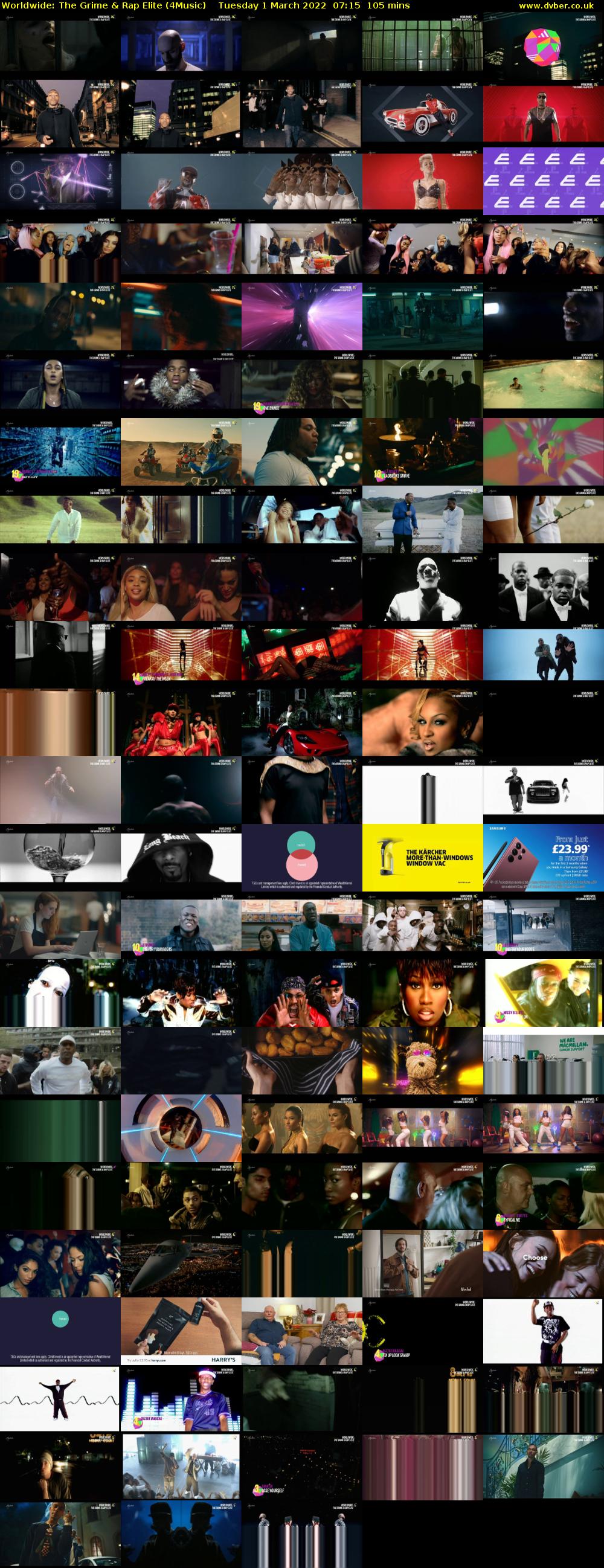 Worldwide: The Grime & Rap Elite (4Music) Tuesday 1 March 2022 07:15 - 09:00