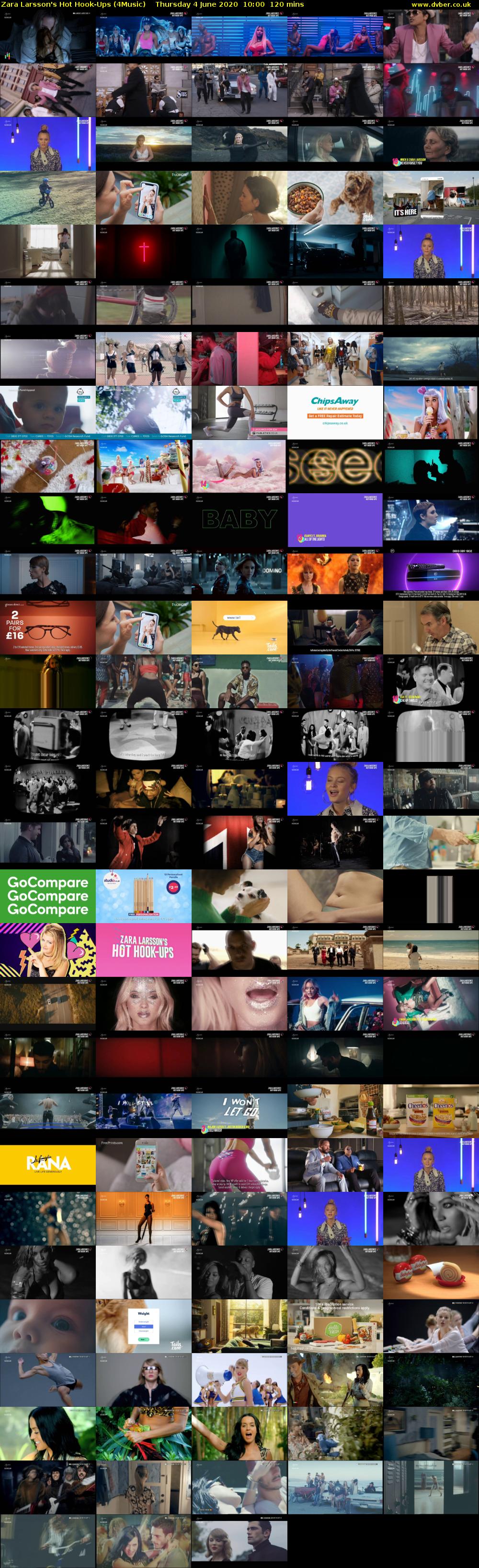 Zara Larsson's Hot Hook-Ups (4Music) Thursday 4 June 2020 10:00 - 12:00