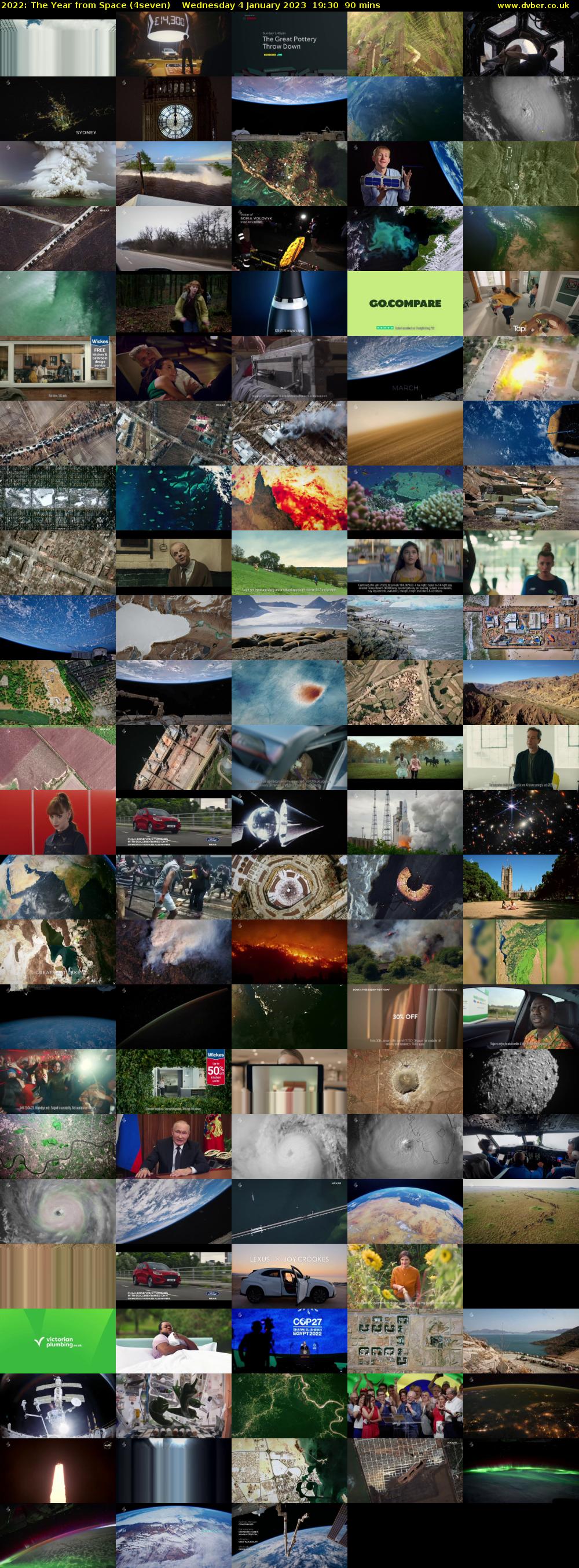 2022: The Year from Space (4seven) Wednesday 4 January 2023 19:30 - 21:00