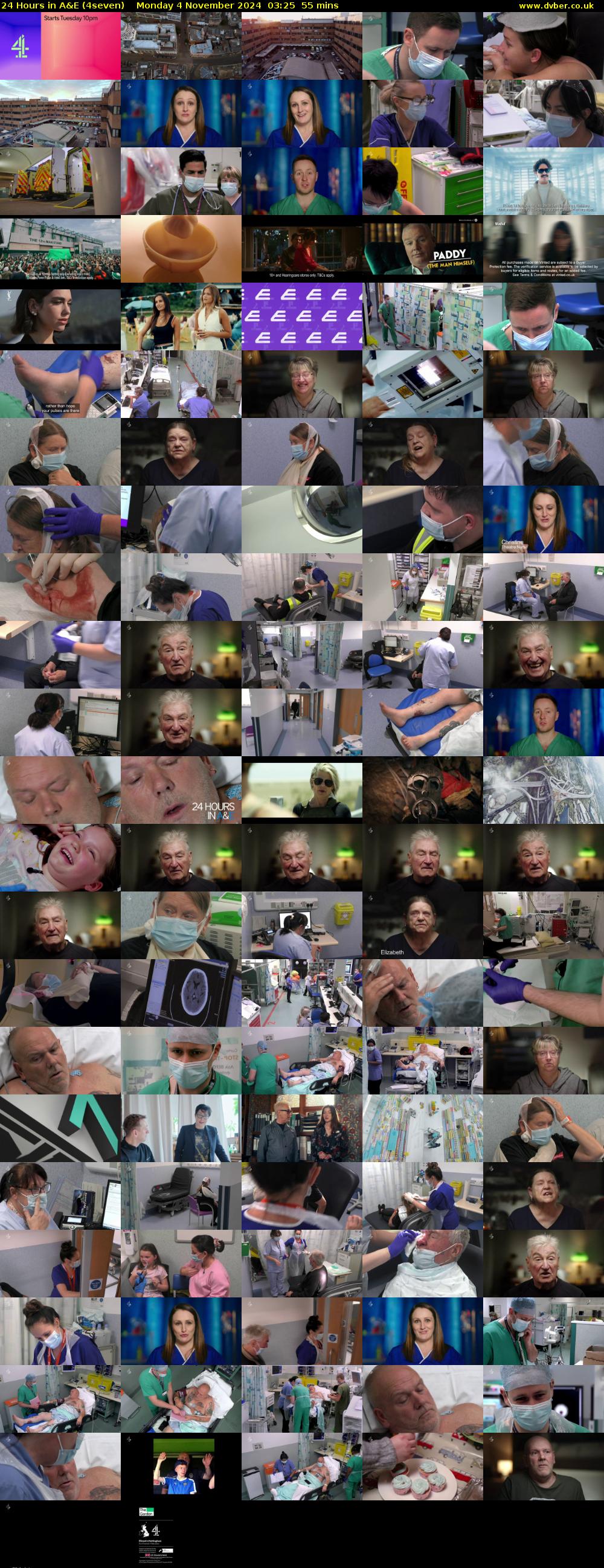 24 Hours in A&E (4seven) Monday 4 November 2024 03:25 - 04:20
