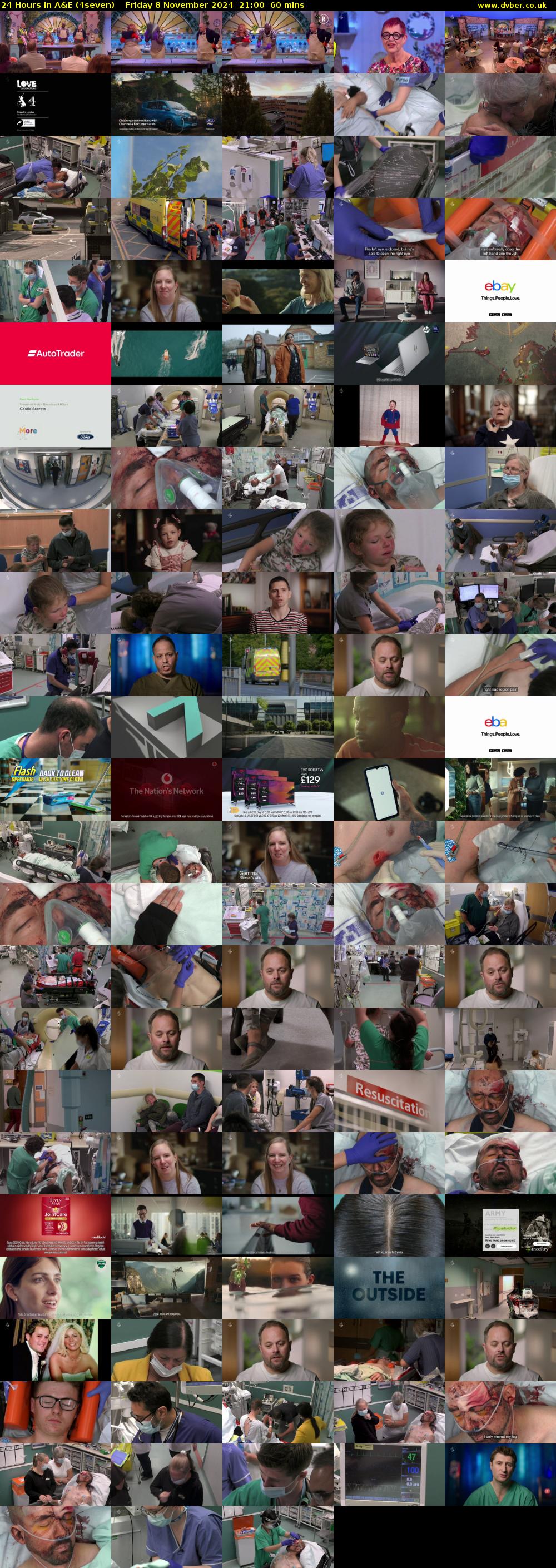 24 Hours in A&E (4seven) Friday 8 November 2024 21:00 - 22:00