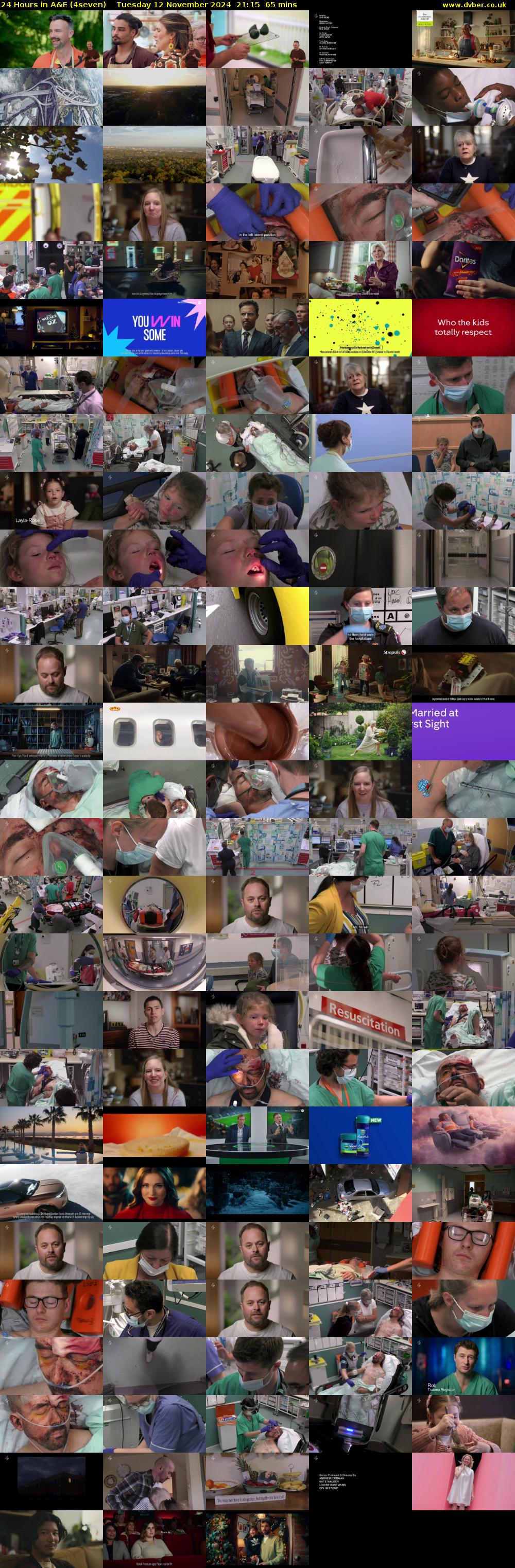 24 Hours in A&E (4seven) Tuesday 12 November 2024 21:15 - 22:20