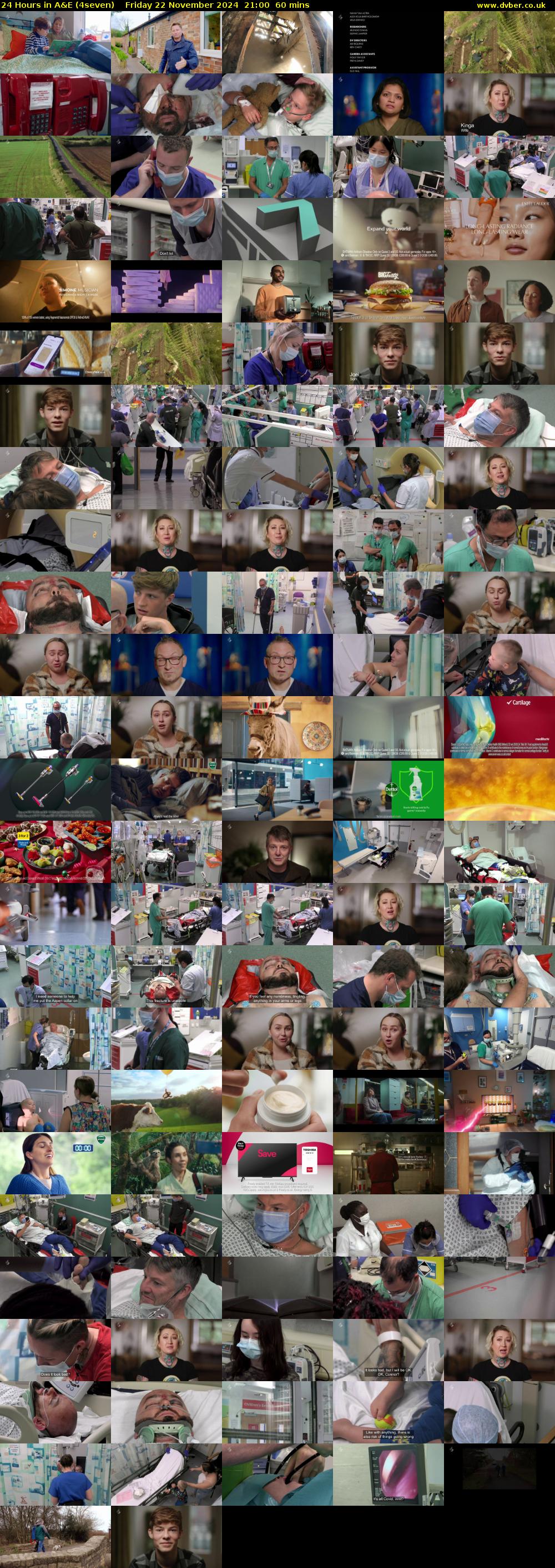 24 Hours in A&E (4seven) Friday 22 November 2024 21:00 - 22:00