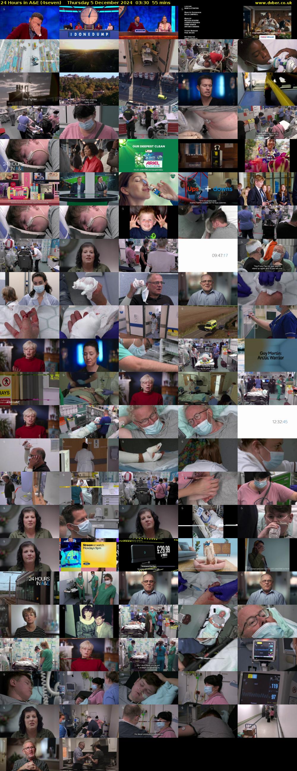 24 Hours in A&E (4seven) Thursday 5 December 2024 03:30 - 04:25