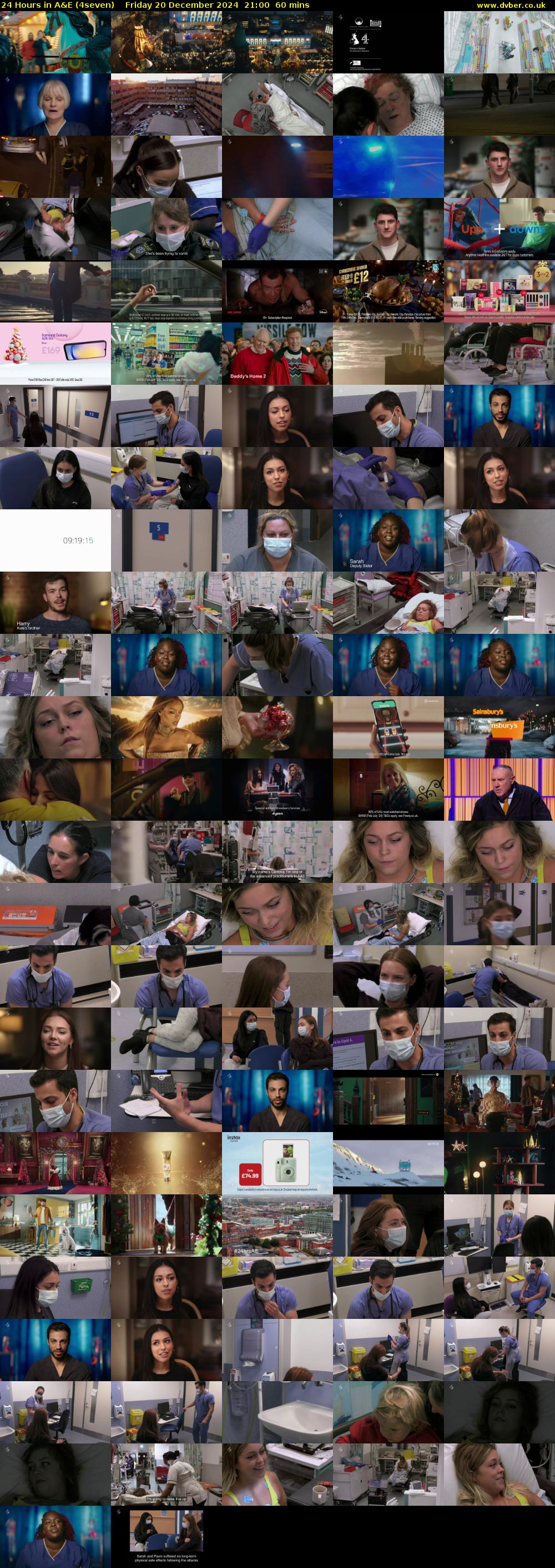 24 Hours in A&E (4seven) Friday 20 December 2024 21:00 - 22:00