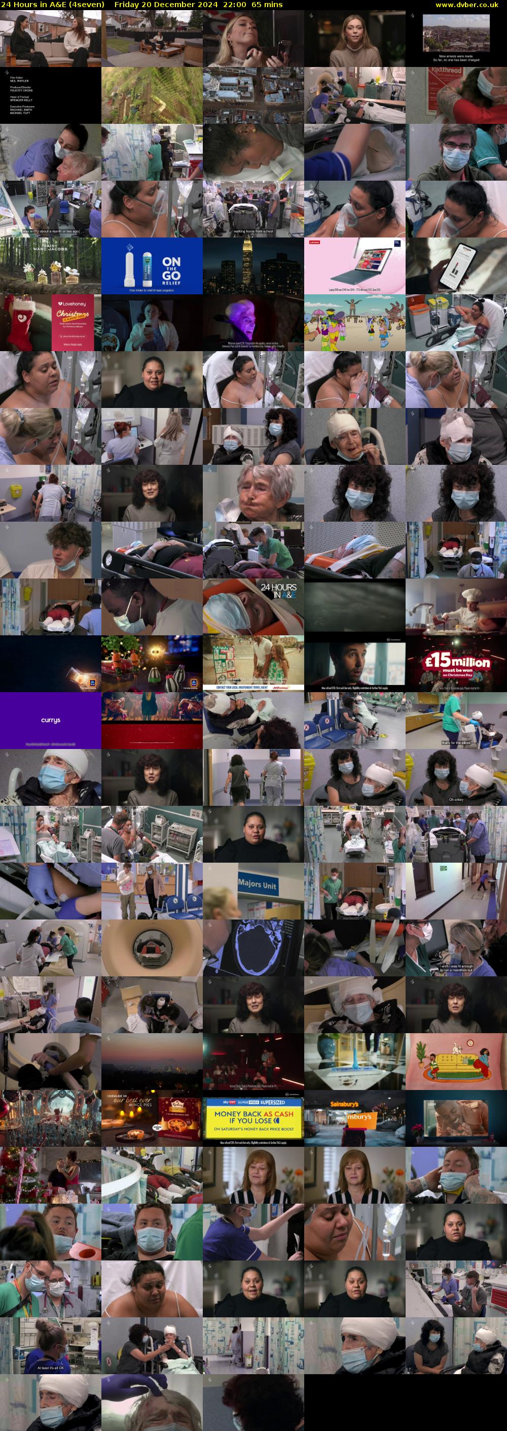 24 Hours in A&E (4seven) Friday 20 December 2024 22:00 - 23:05