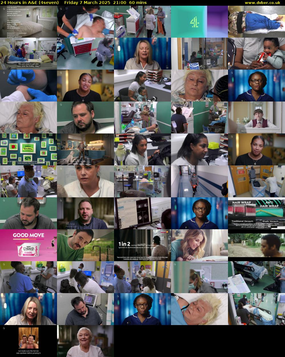 24 Hours in A&E (4seven) Friday 7 March 2025 21:00 - 22:00