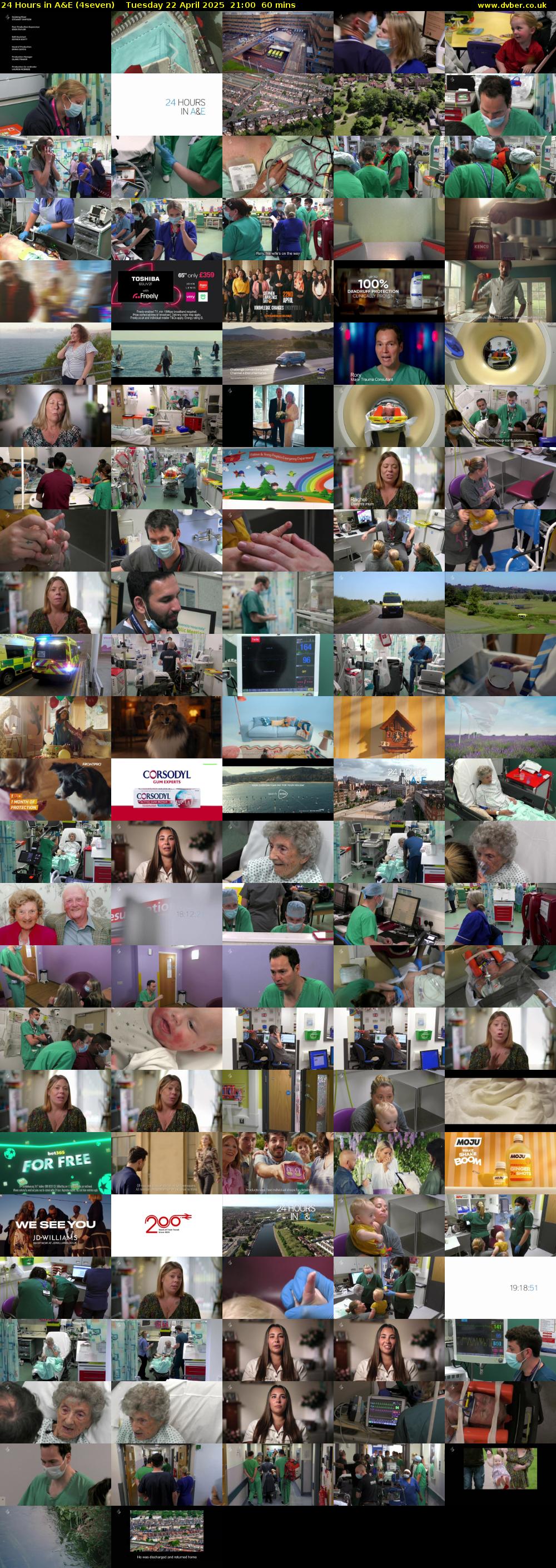 24 Hours in A&E (4seven) Tuesday 22 April 2025 21:00 - 22:00