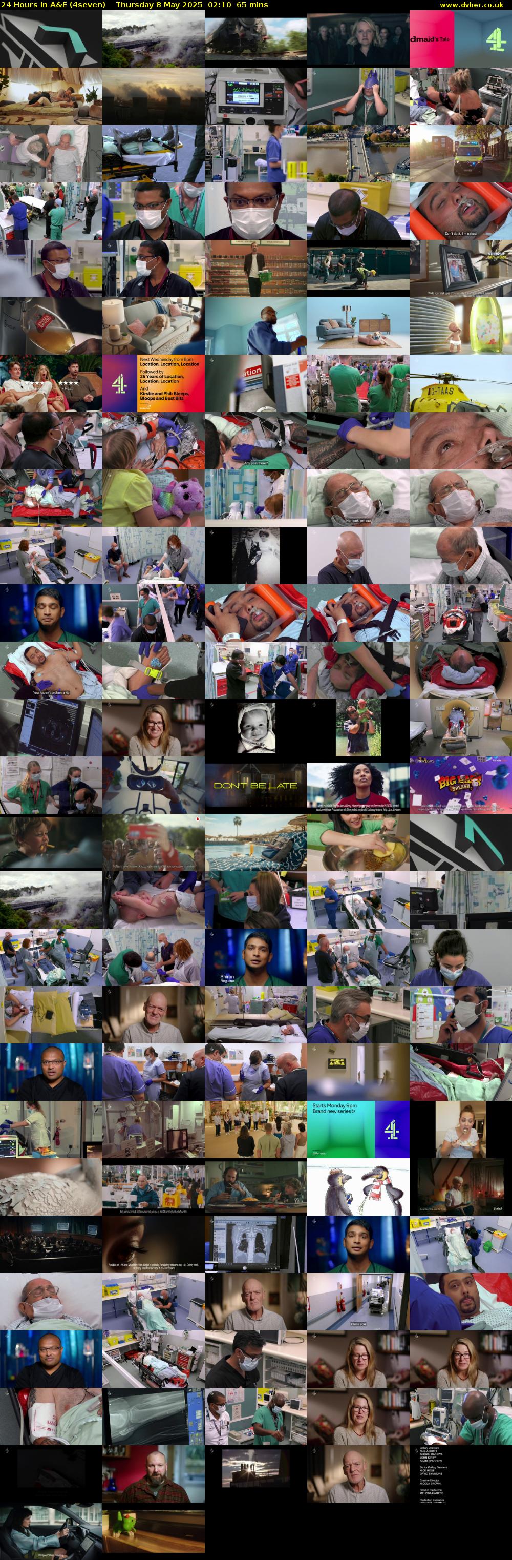 24 Hours in A&E (4seven) Thursday 8 May 2025 02:10 - 03:15