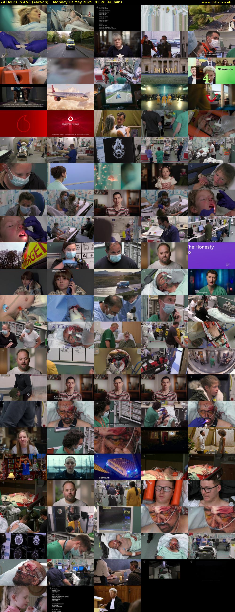 24 Hours in A&E (4seven) Monday 12 May 2025 03:20 - 04:20
