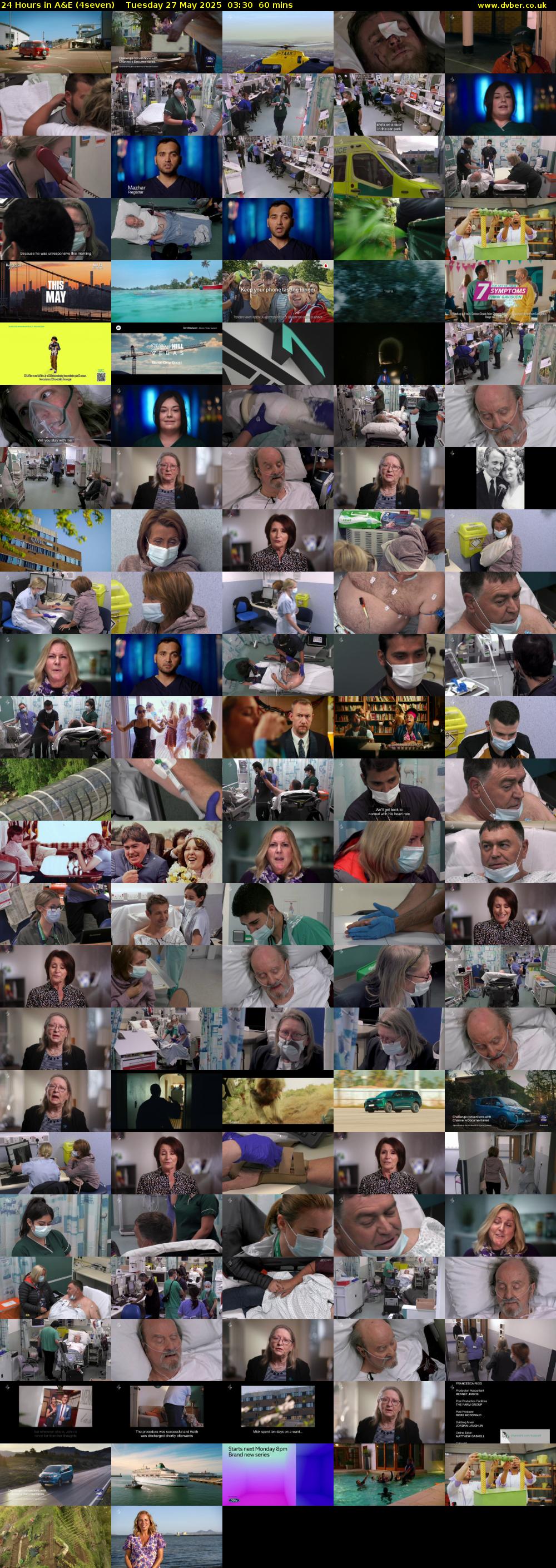 24 Hours in A&E (4seven) Tuesday 27 May 2025 03:30 - 04:30