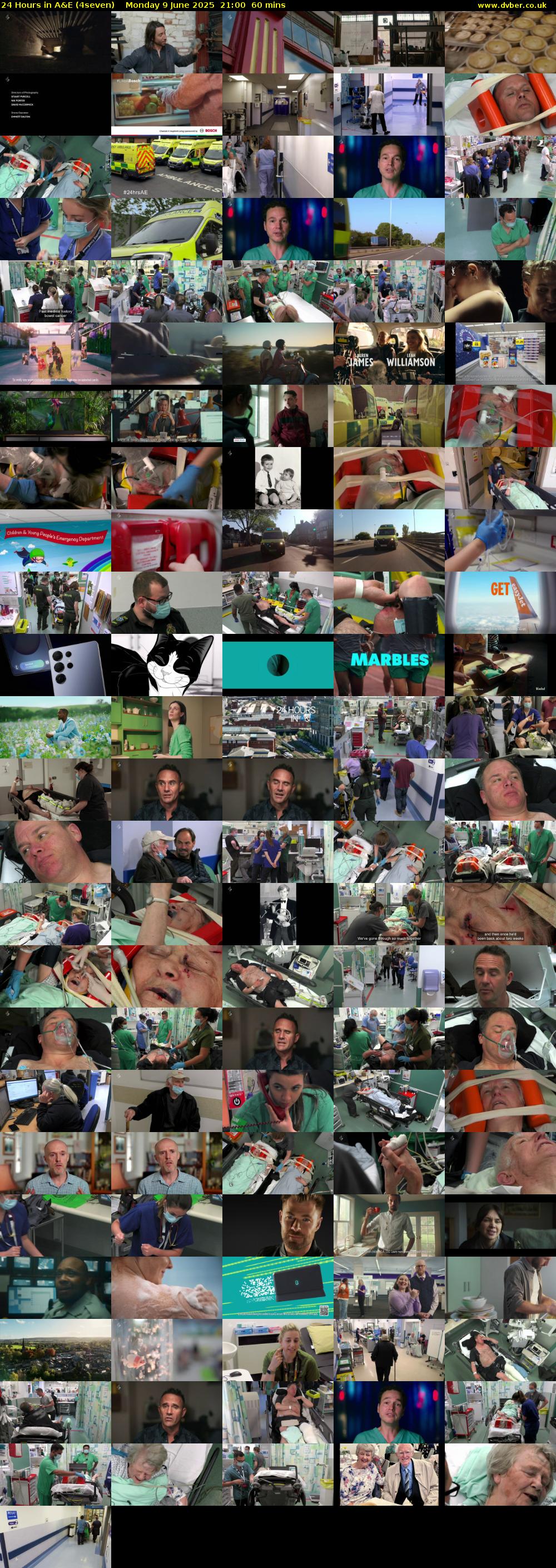 24 Hours in A&E (4seven) Monday 9 June 2025 21:00 - 22:00
