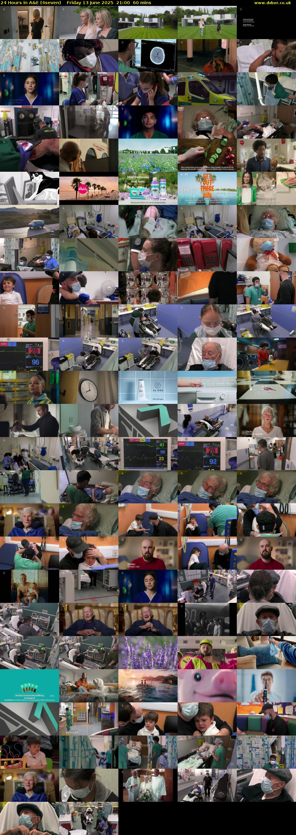 24 Hours in A&E (4seven) Friday 13 June 2025 21:00 - 22:00
