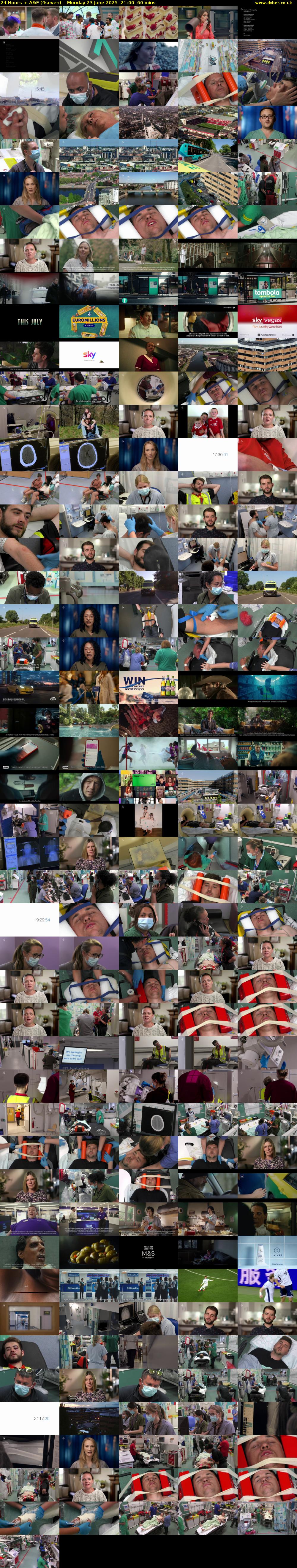 24 Hours in A&E (4seven) Monday 23 June 2025 21:00 - 22:00