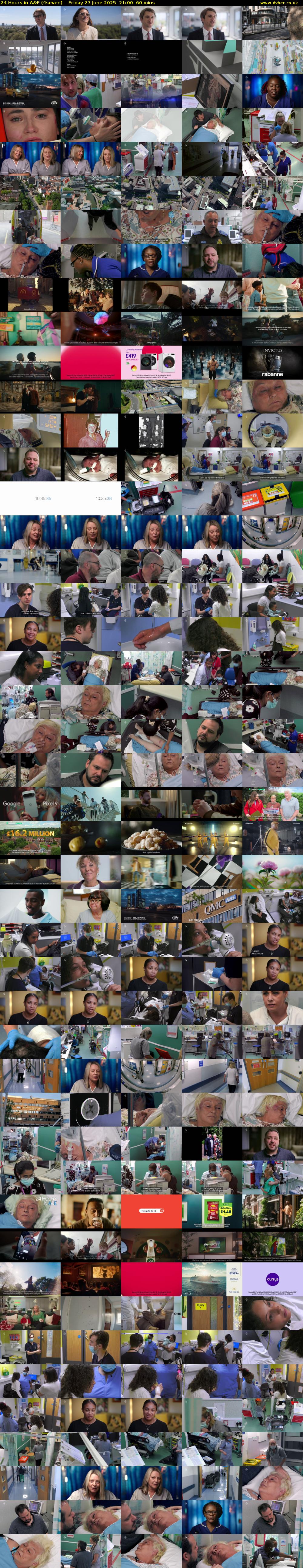 24 Hours in A&E (4seven) Friday 27 June 2025 21:00 - 22:00