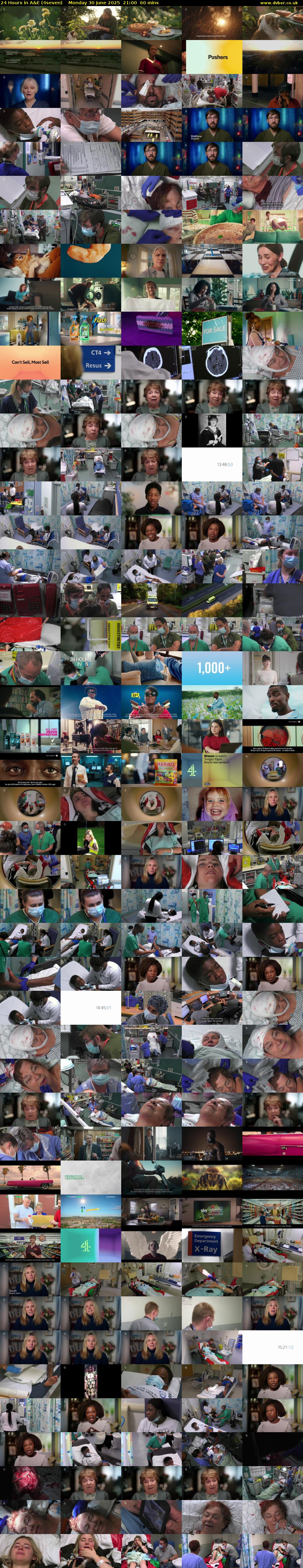 24 Hours in A&E (4seven) Monday 30 June 2025 21:00 - 22:00