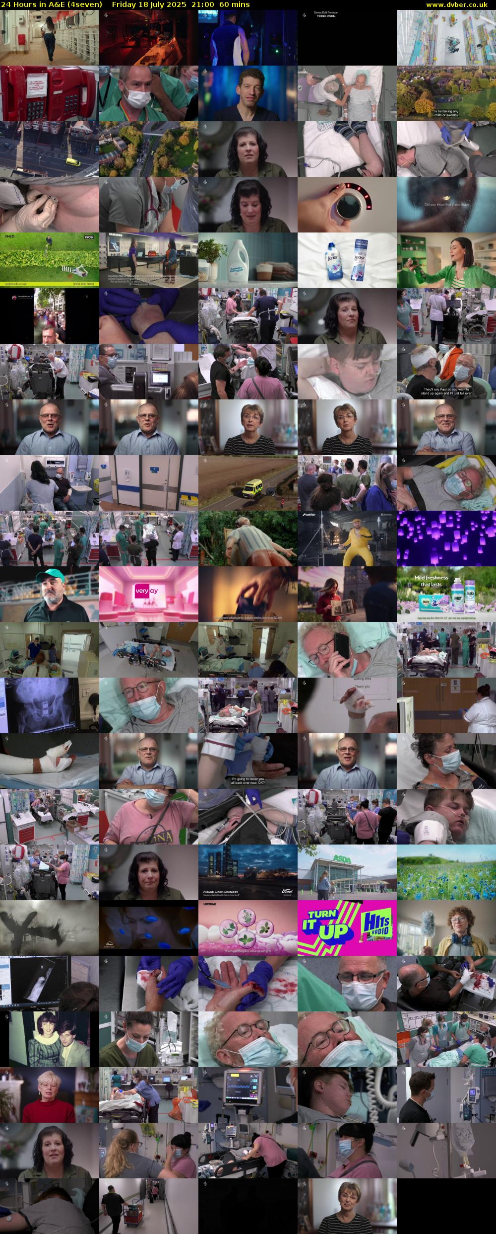 24 Hours in A&E (4seven) Friday 18 July 2025 21:00 - 22:00