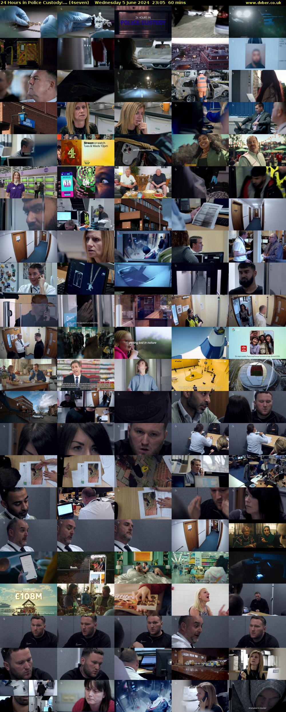 24 Hours in Police Custody:... (4seven) Wednesday 5 June 2024 23:05 - 00:05