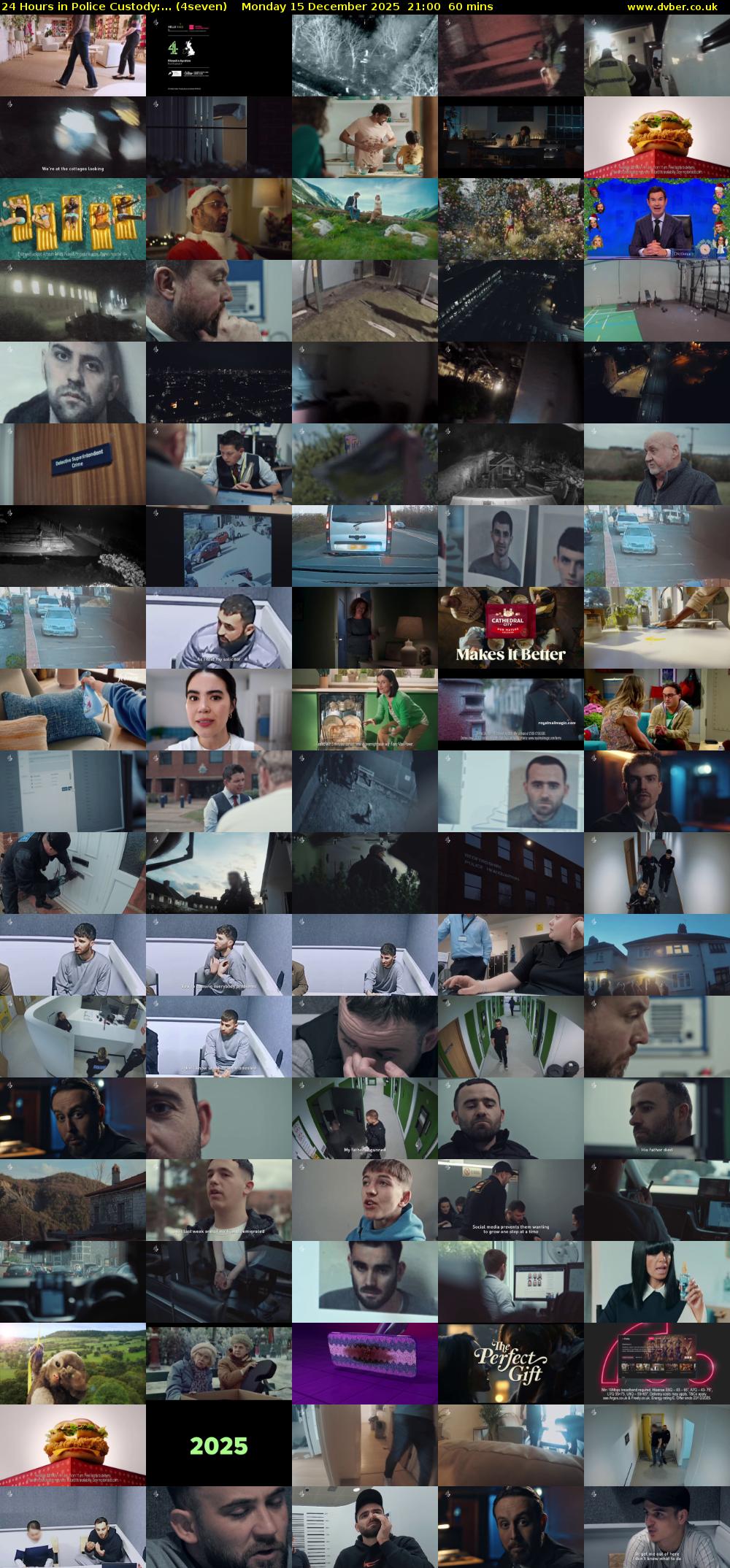 24 Hours in Police Custody:... (4seven) Monday 15 December 2025 21:00 - 22:00