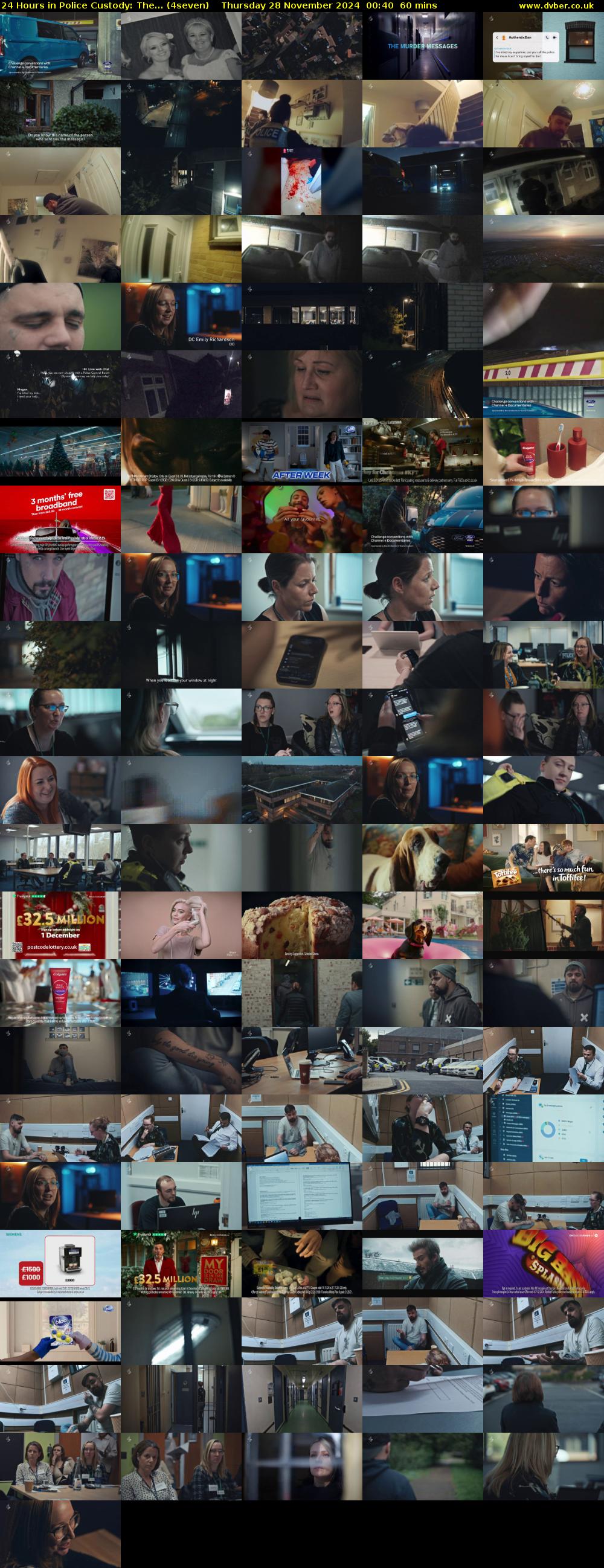 24 Hours in Police Custody: The... (4seven) Thursday 28 November 2024 00:40 - 01:40