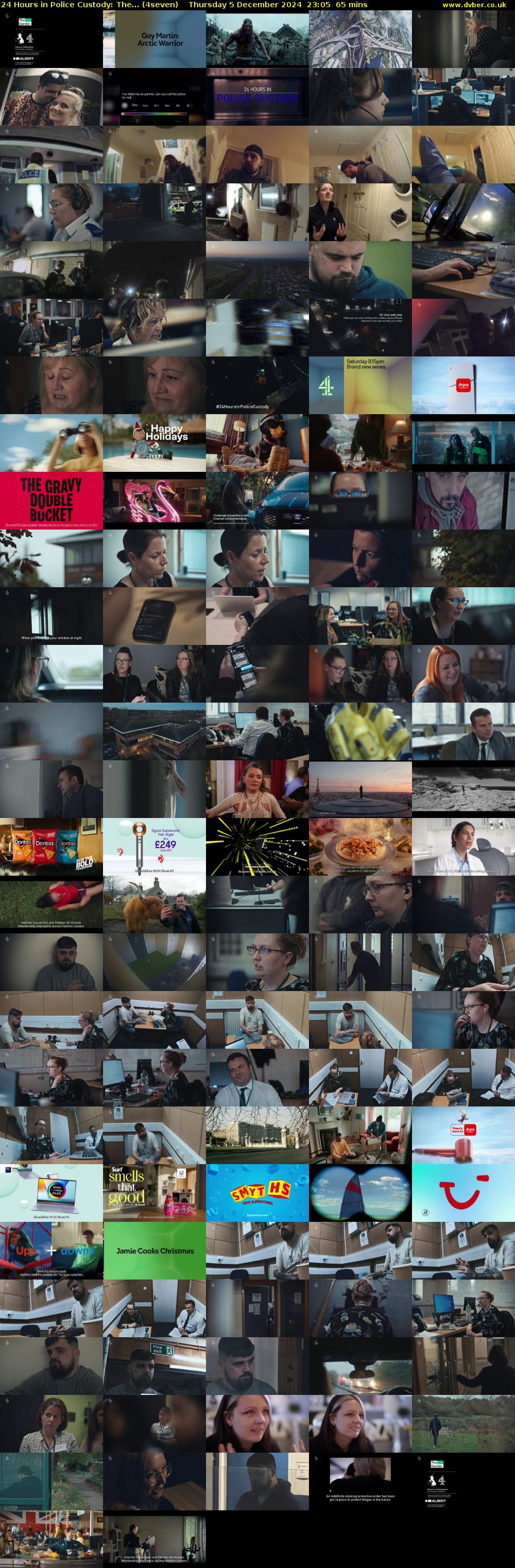 24 Hours in Police Custody: The... (4seven) Thursday 5 December 2024 23:05 - 00:10