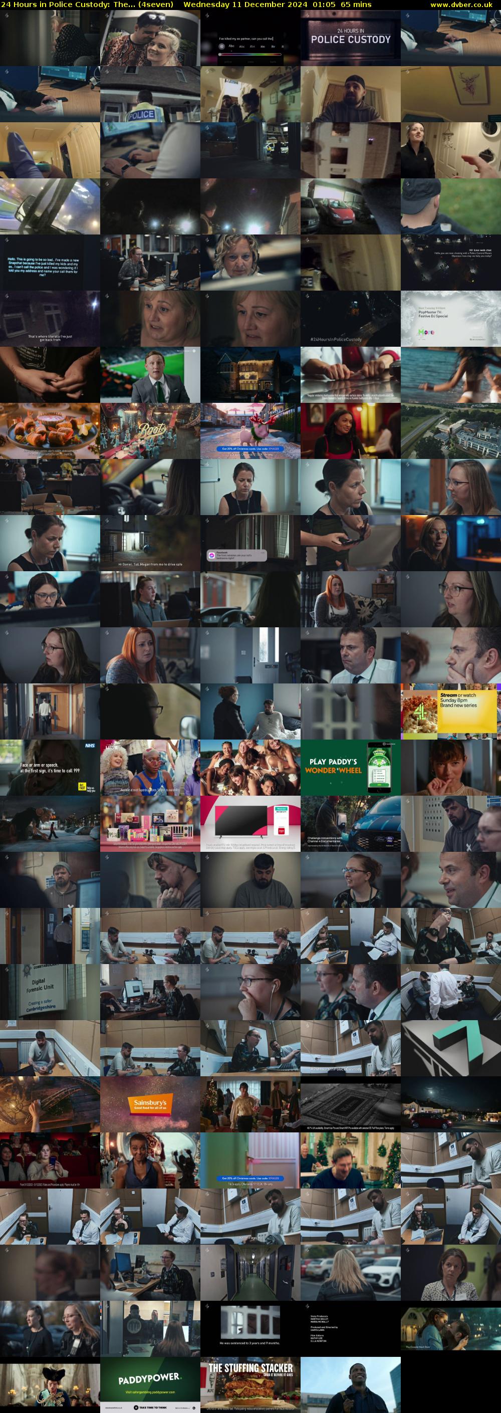 24 Hours in Police Custody: The... (4seven) Wednesday 11 December 2024 01:05 - 02:10