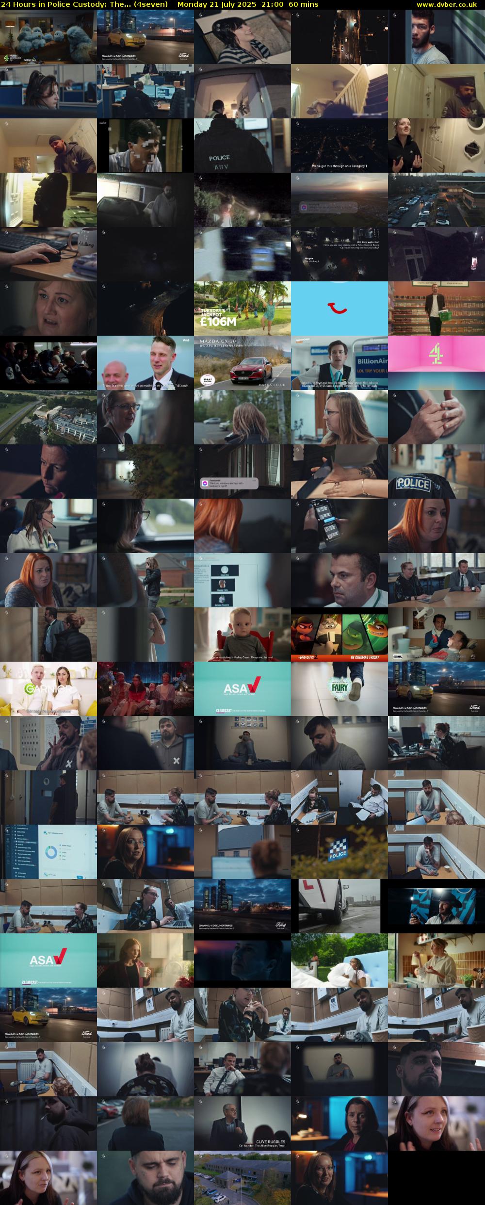24 Hours in Police Custody: The... (4seven) Monday 21 July 2025 21:00 - 22:00