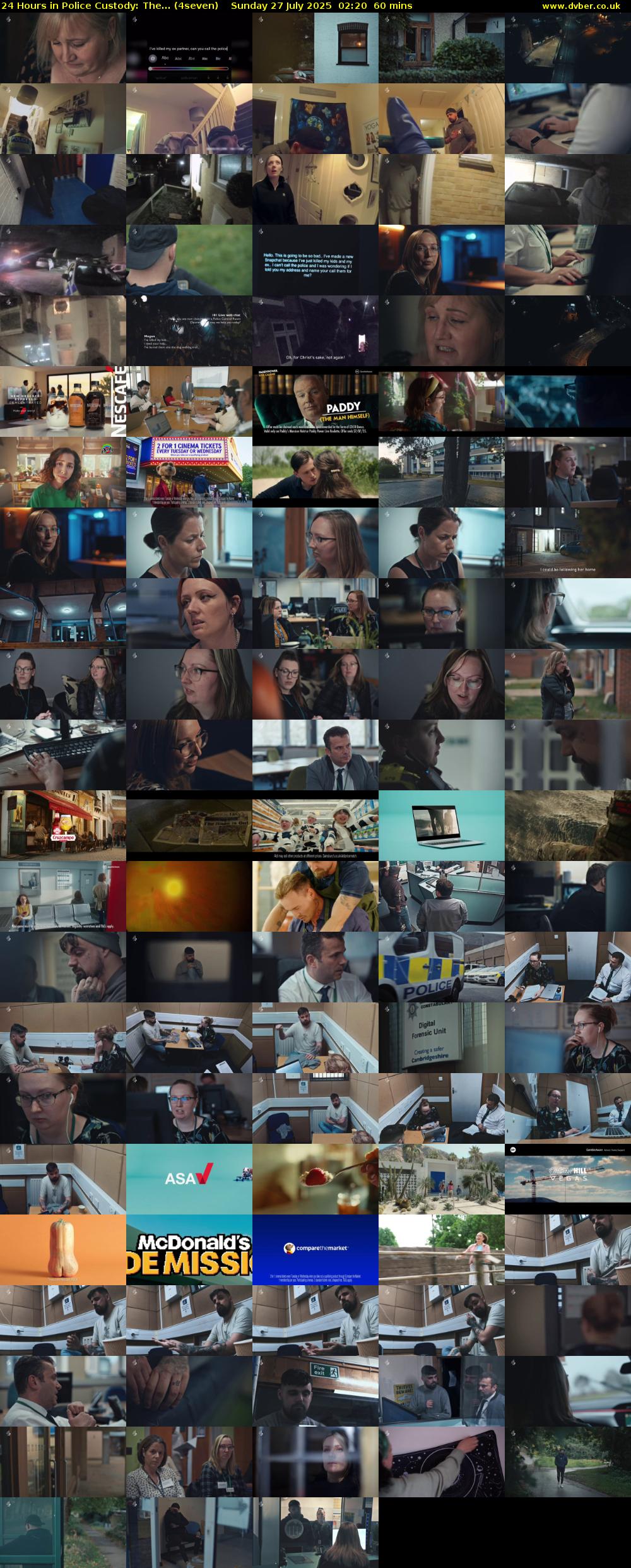 24 Hours in Police Custody: The... (4seven) Sunday 27 July 2025 02:20 - 03:20