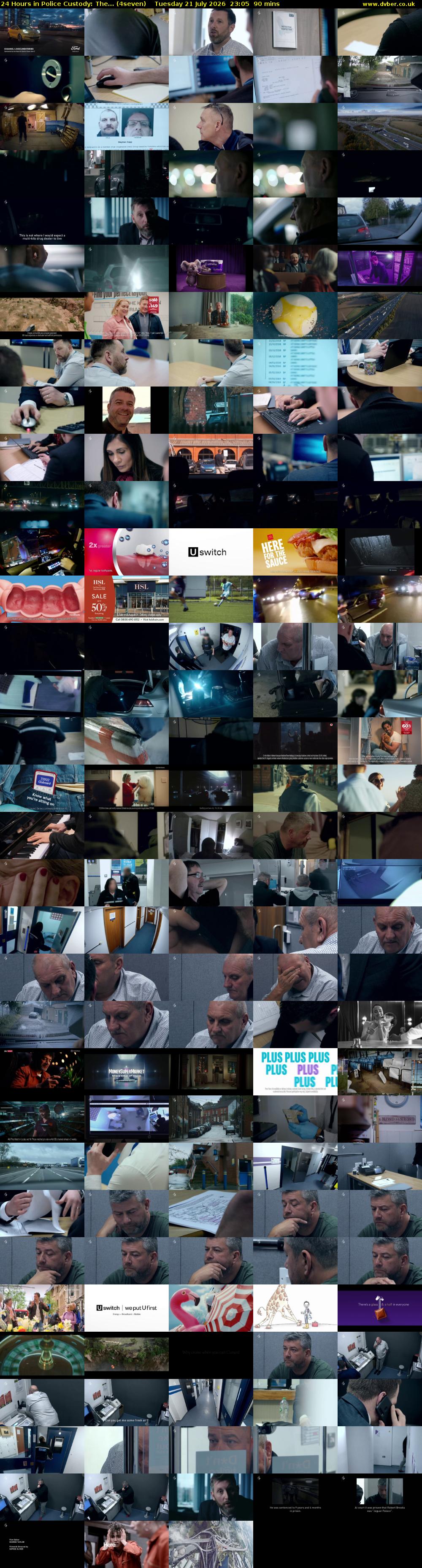 24 Hours in Police Custody: The... (4seven) Tuesday 21 July 2026 23:05 - 00:35