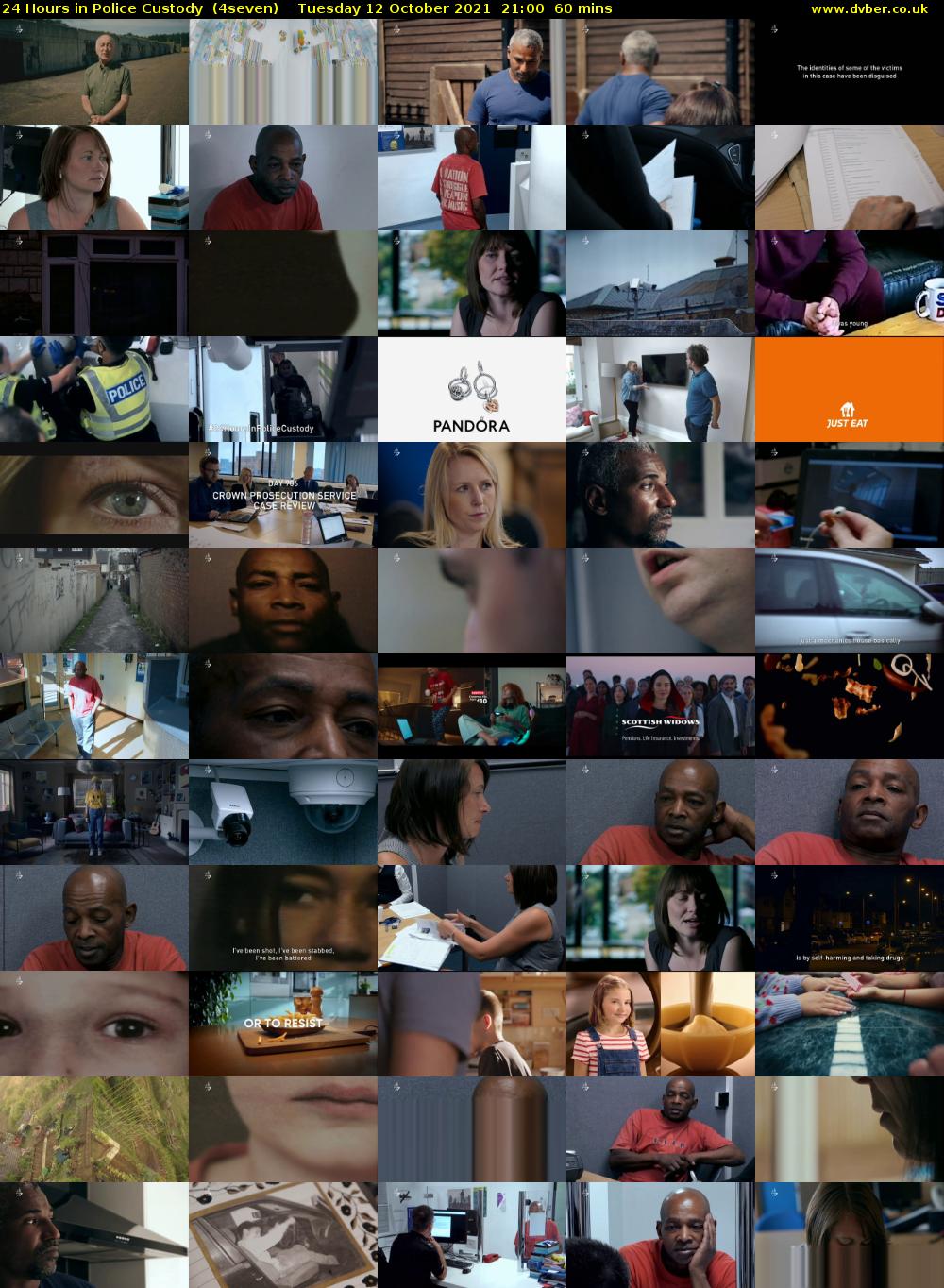 24 Hours in Police Custody  (4seven) Tuesday 12 October 2021 21:00 - 22:00