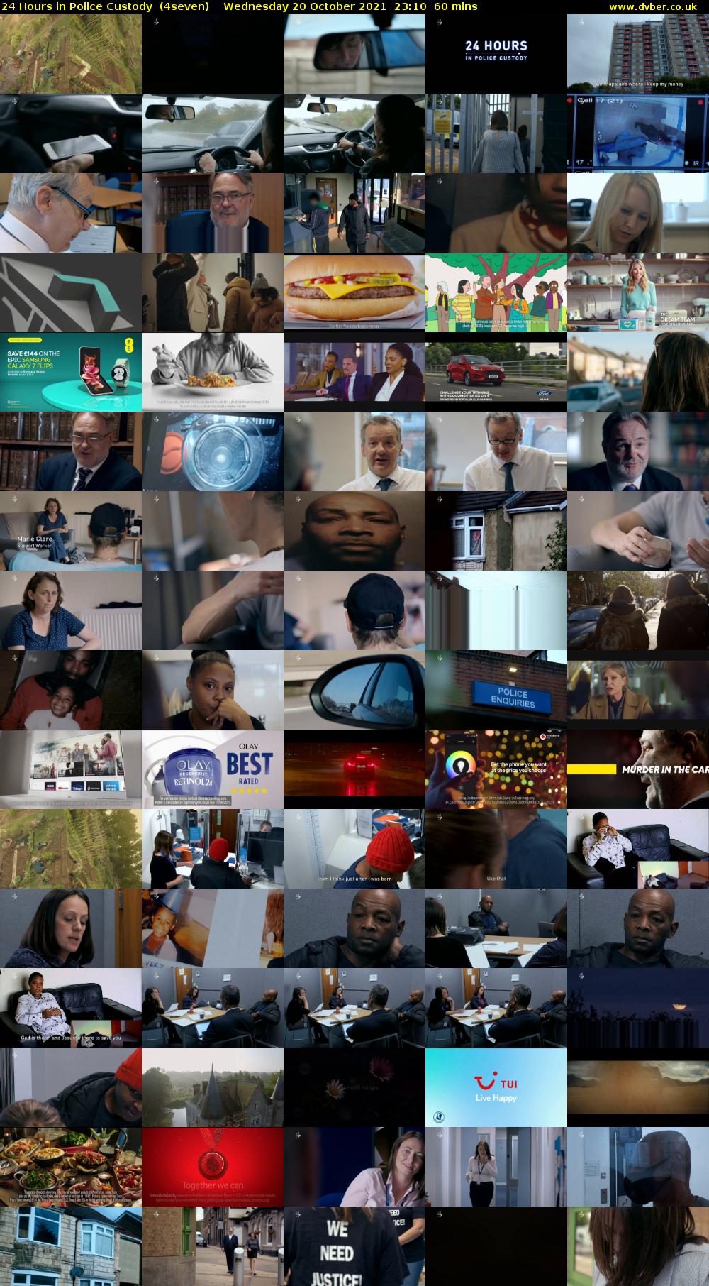 24 Hours in Police Custody  (4seven) Wednesday 20 October 2021 23:10 - 00:10