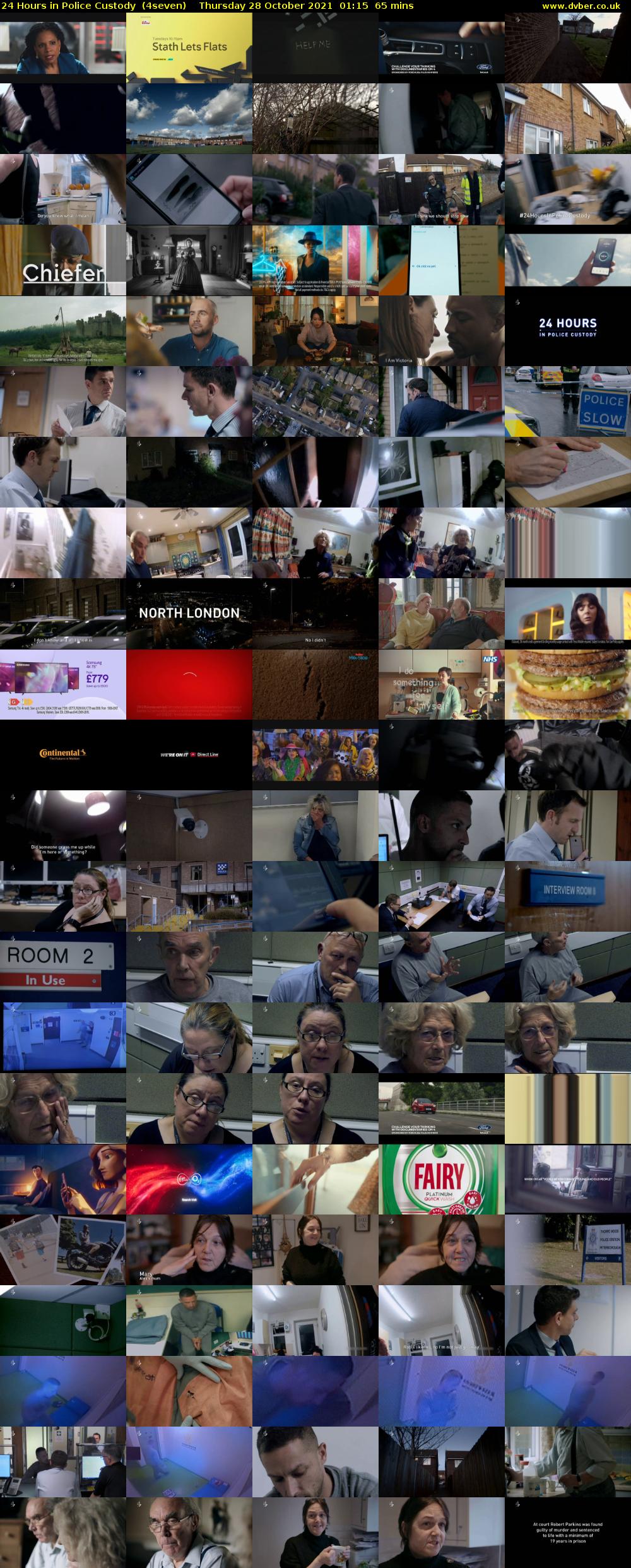 24 Hours in Police Custody  (4seven) Thursday 28 October 2021 01:15 - 02:20