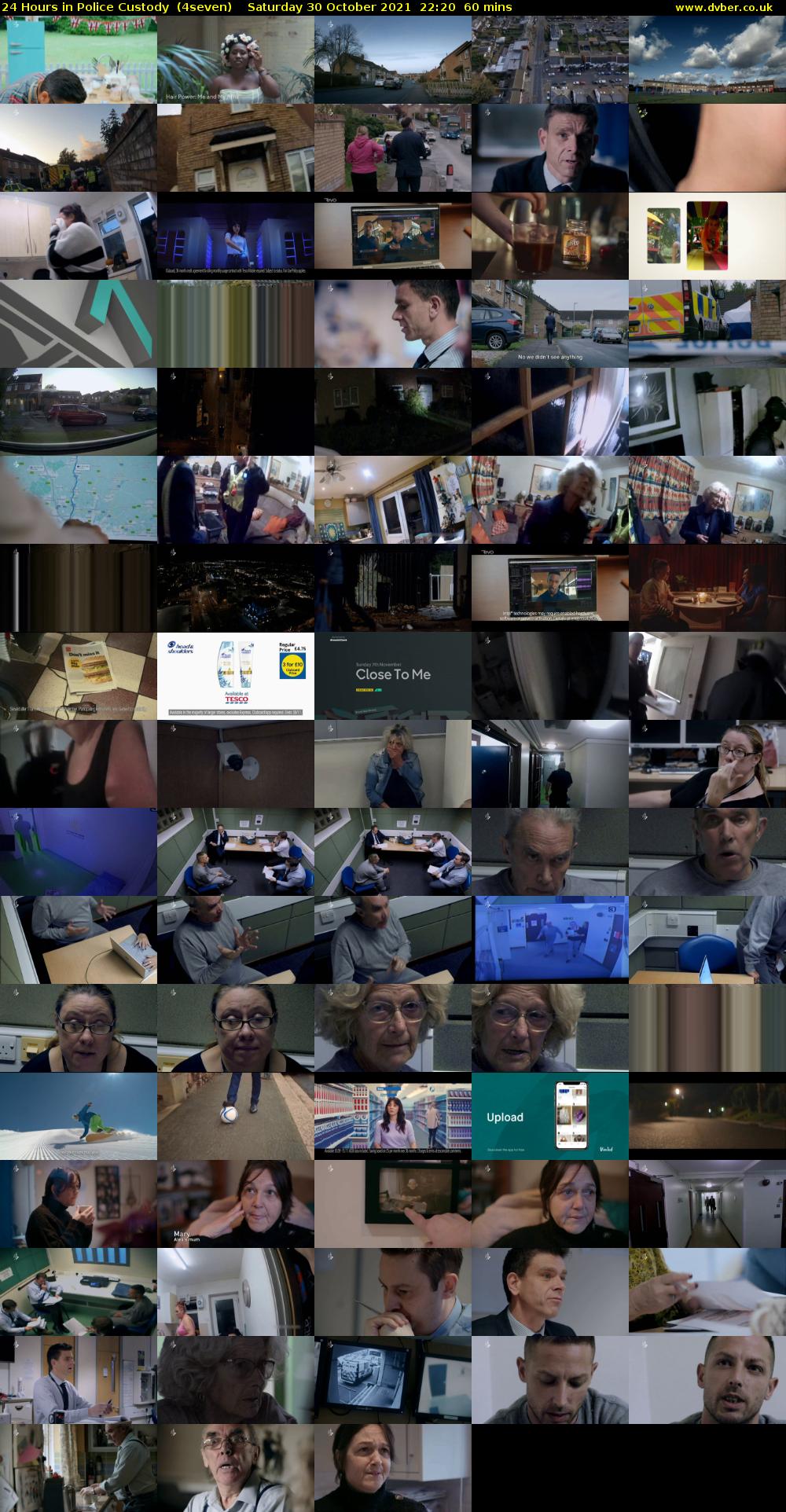 24 Hours in Police Custody  (4seven) Saturday 30 October 2021 22:20 - 23:20
