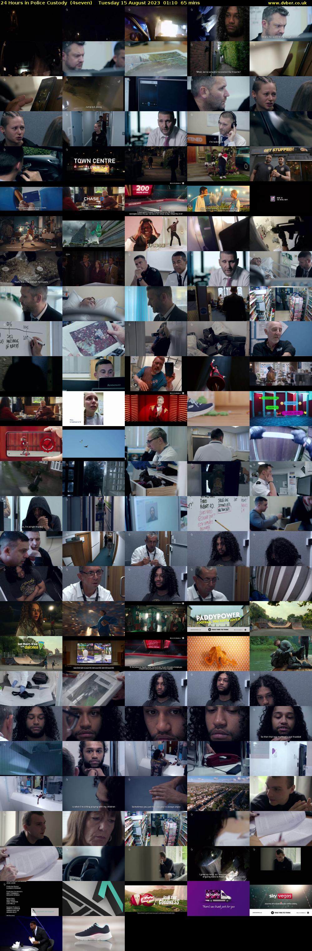 24 Hours in Police Custody  (4seven) Tuesday 15 August 2023 01:10 - 02:15