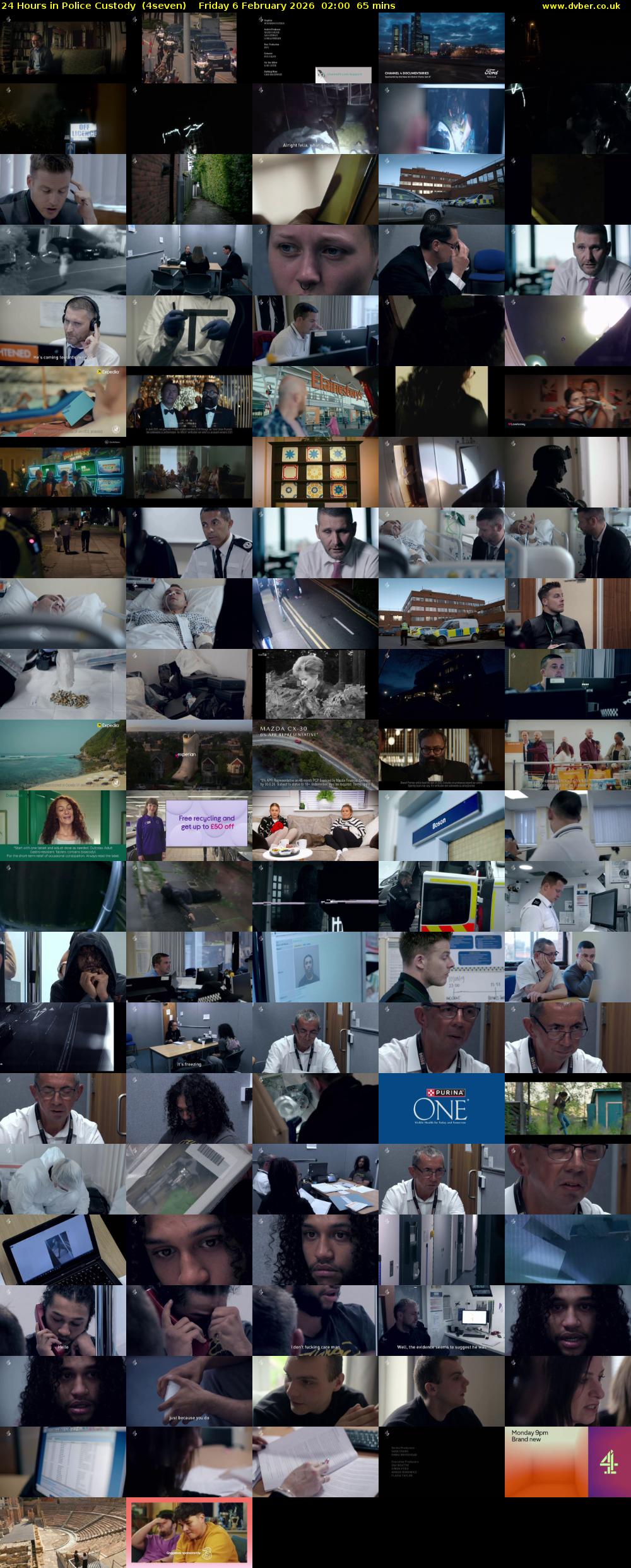 24 Hours in Police Custody  (4seven) Friday 6 February 2026 02:00 - 03:05