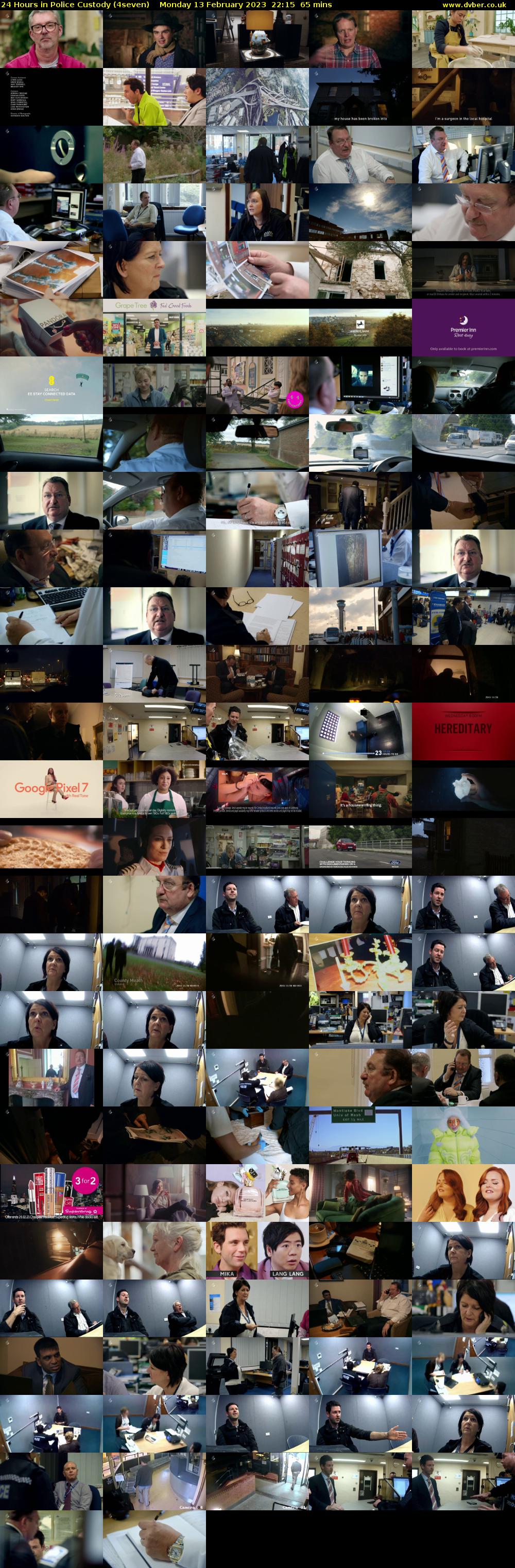 24 Hours in Police Custody (4seven) Monday 13 February 2023 22:15 - 23:20