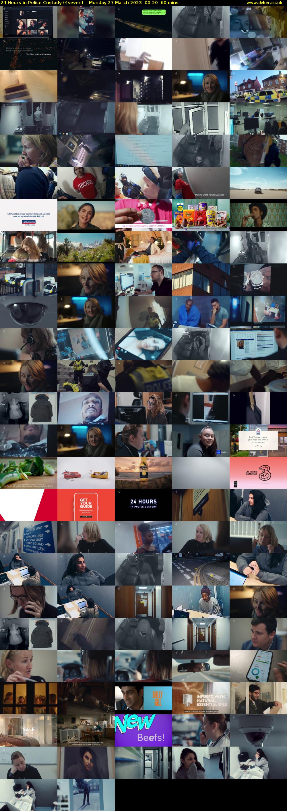 24 Hours in Police Custody (4seven) Monday 27 March 2023 00:20 - 01:20