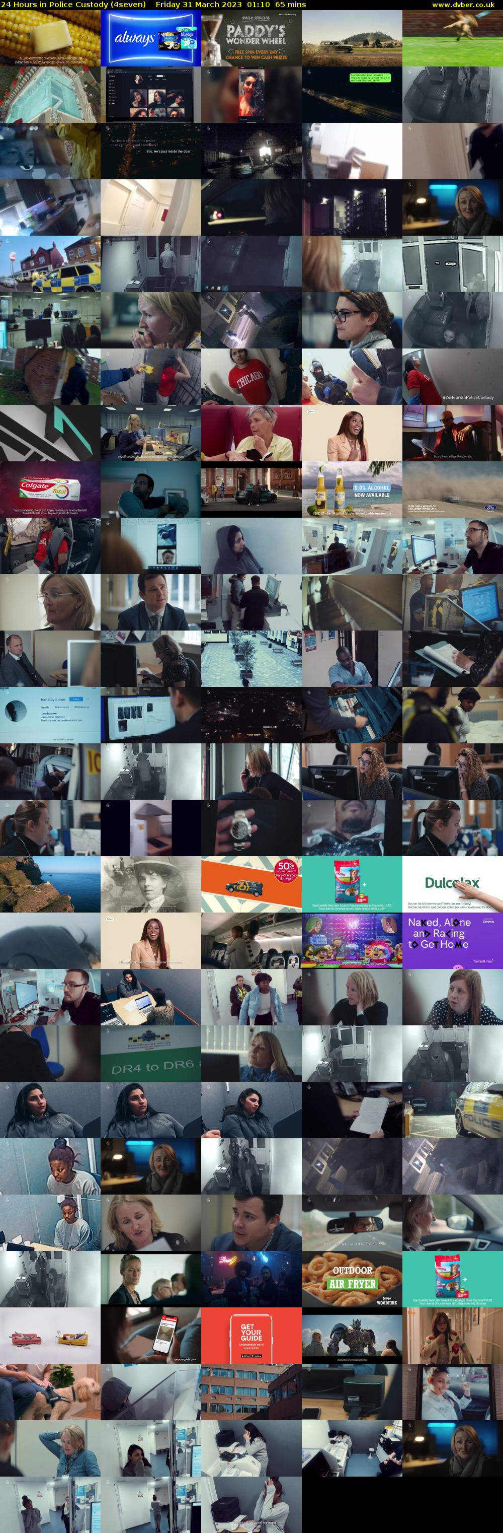 24 Hours in Police Custody (4seven) Friday 31 March 2023 01:10 - 02:15