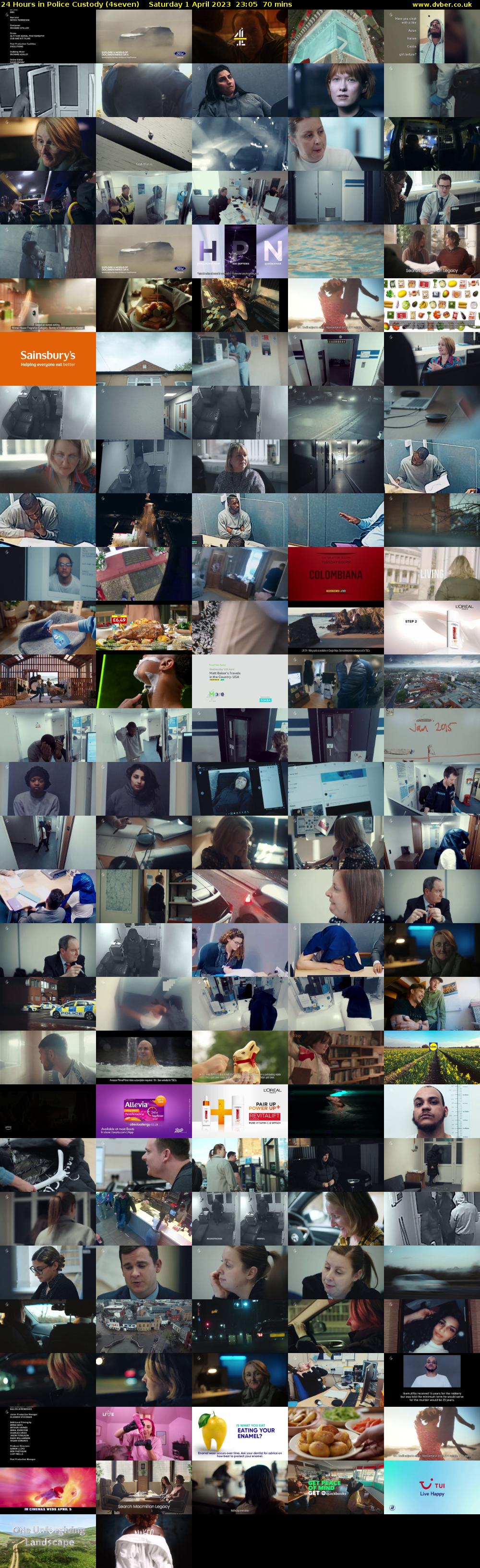 24 Hours in Police Custody (4seven) Saturday 1 April 2023 23:05 - 00:15