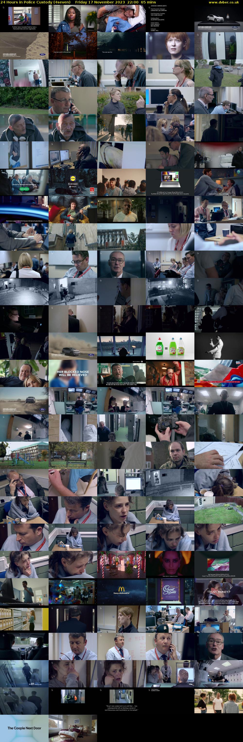 24 Hours in Police Custody (4seven) Friday 17 November 2023 22:00 - 23:05