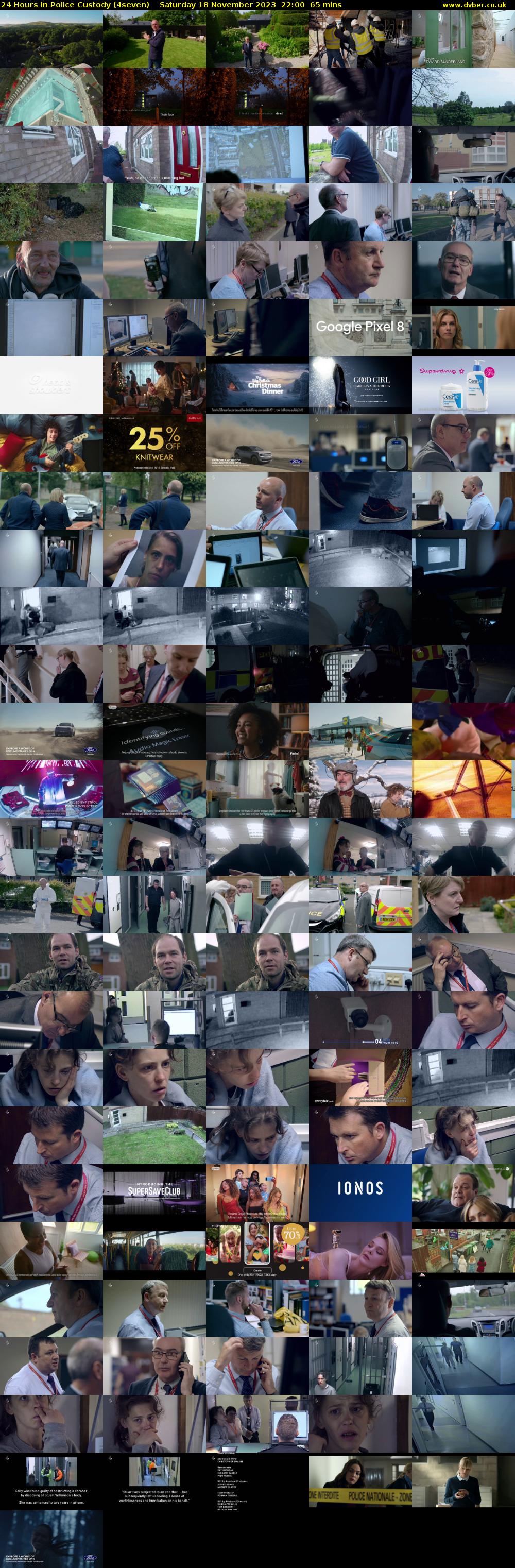 24 Hours in Police Custody (4seven) Saturday 18 November 2023 22:00 - 23:05